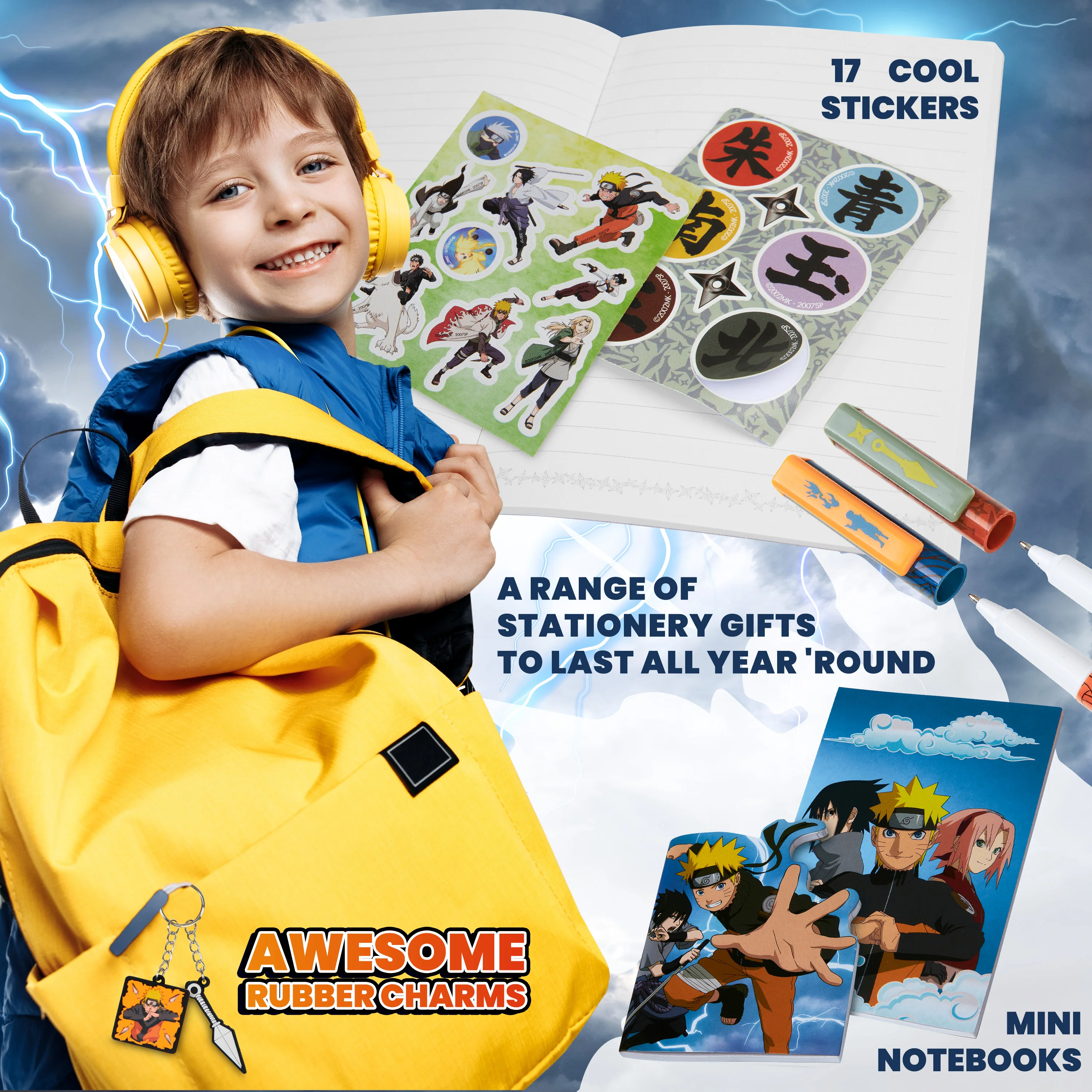Naruto Advent Calendar 2025 Kids, Anime Stationery Countdown Calendar Kids Gifts - Image 5