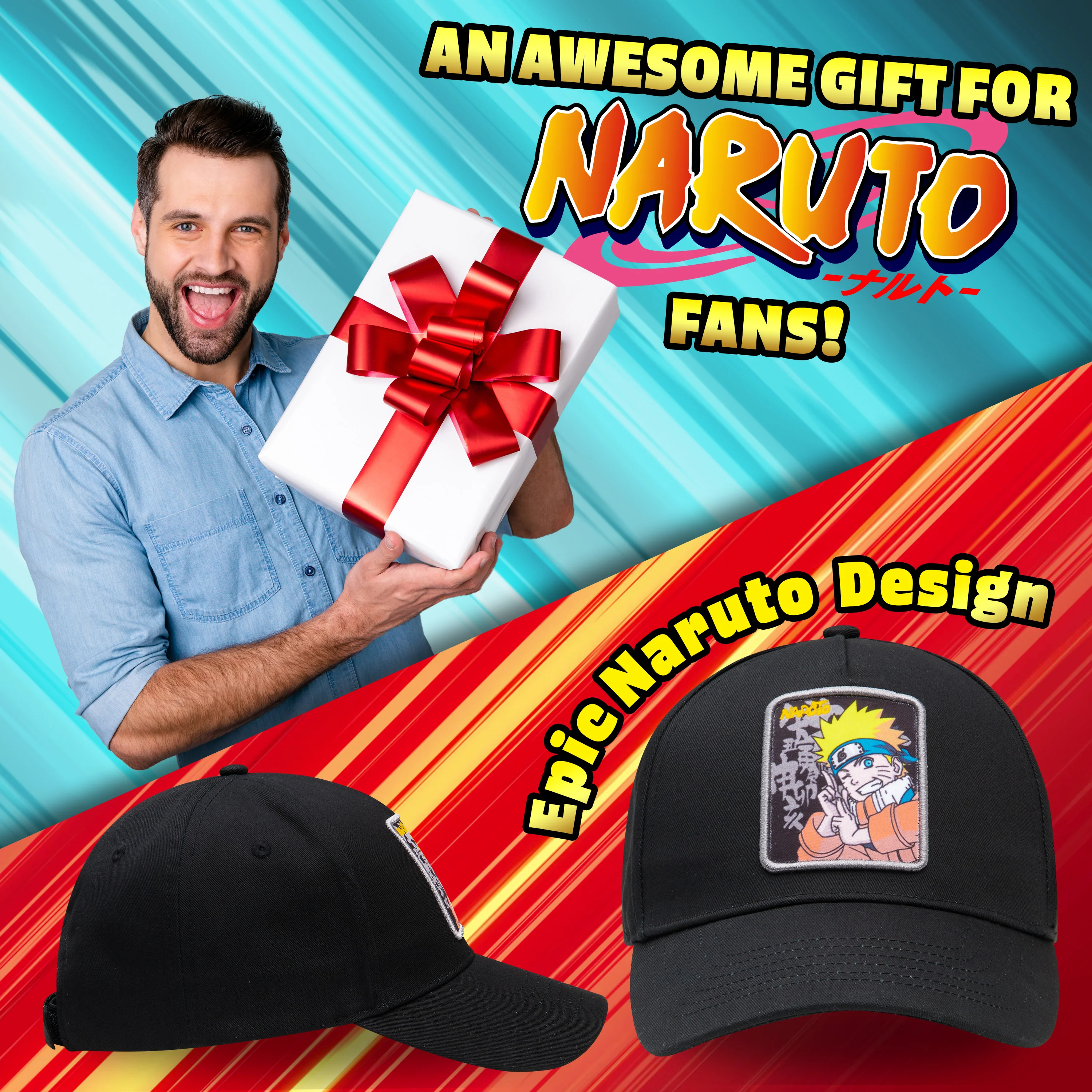 Naruto Baseball Cap for Mens and Teenagers Gifts for Men - Image 3