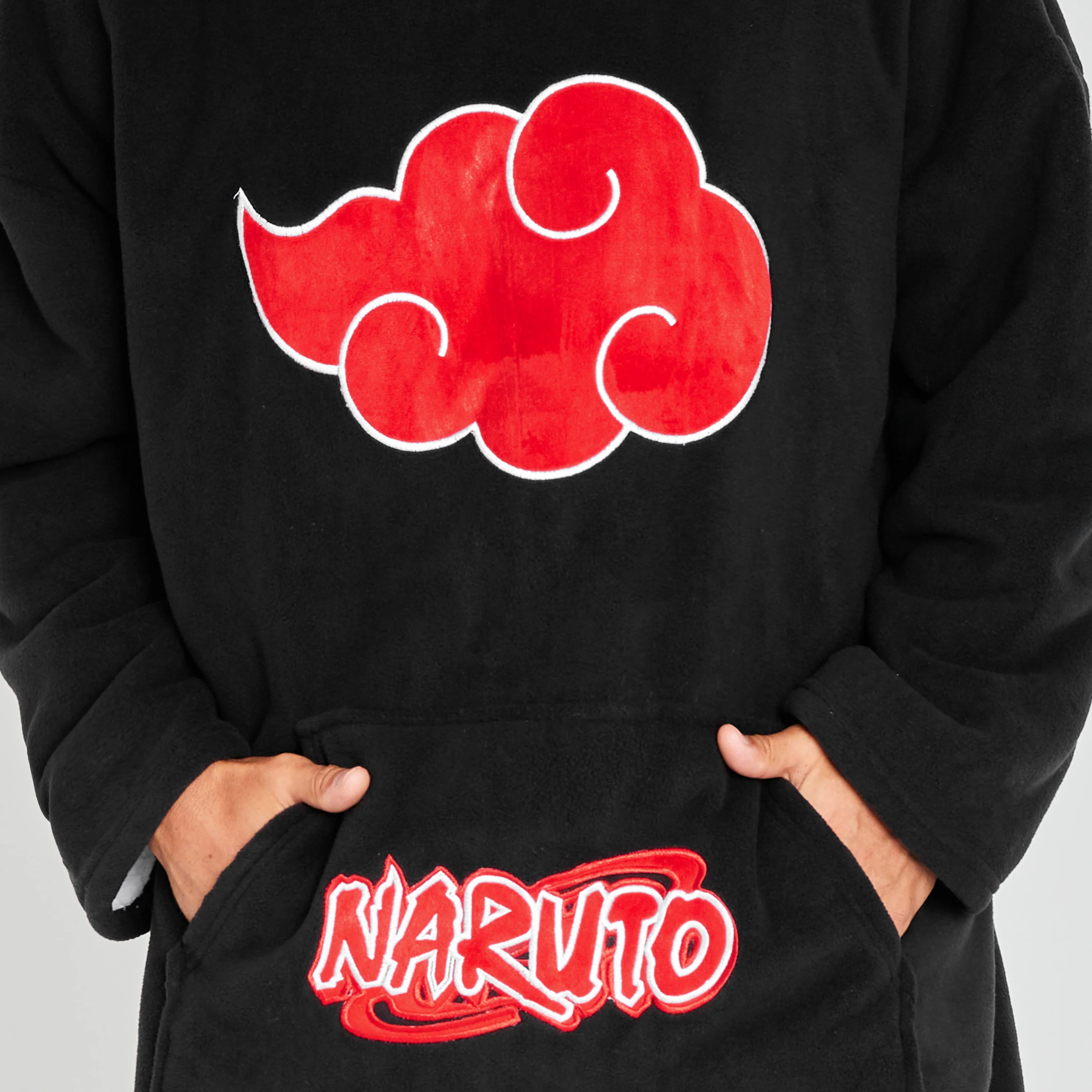 Naruto Blanket Hoodie for Men and Teenagers - Cosy Oversized Fleece Hoodie One Size - Image 4