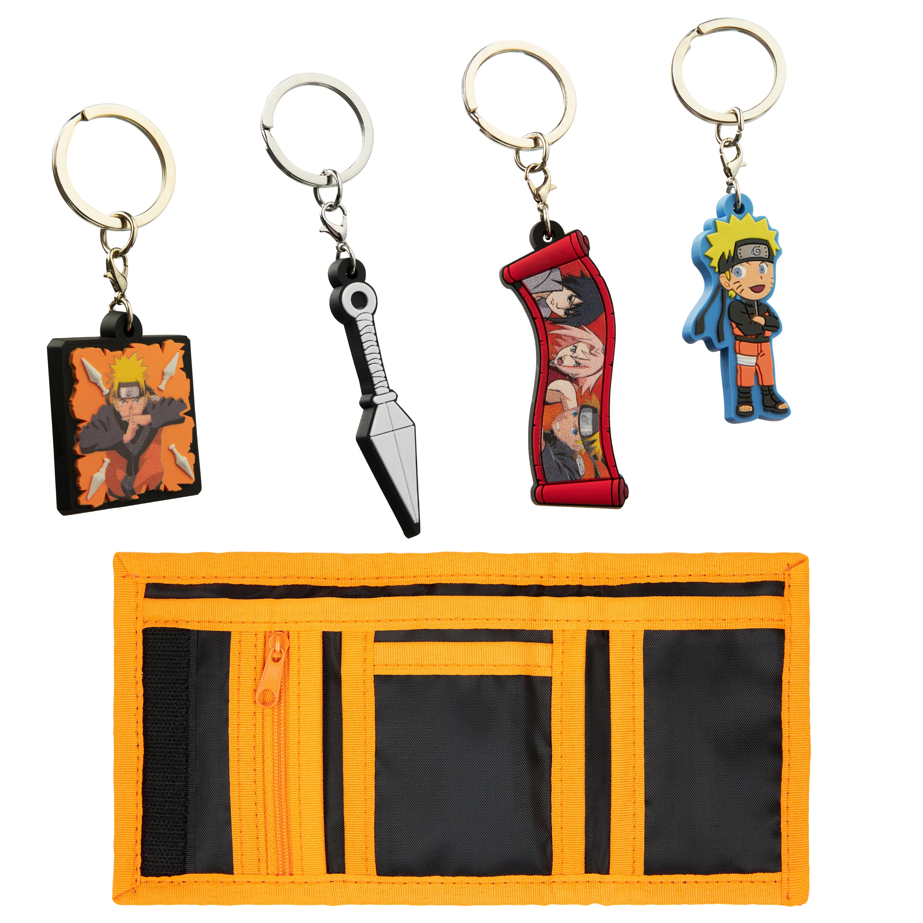 Naruto Boys Wallet and Keyrings for Kids - Wallet & keyring Set - Image 5