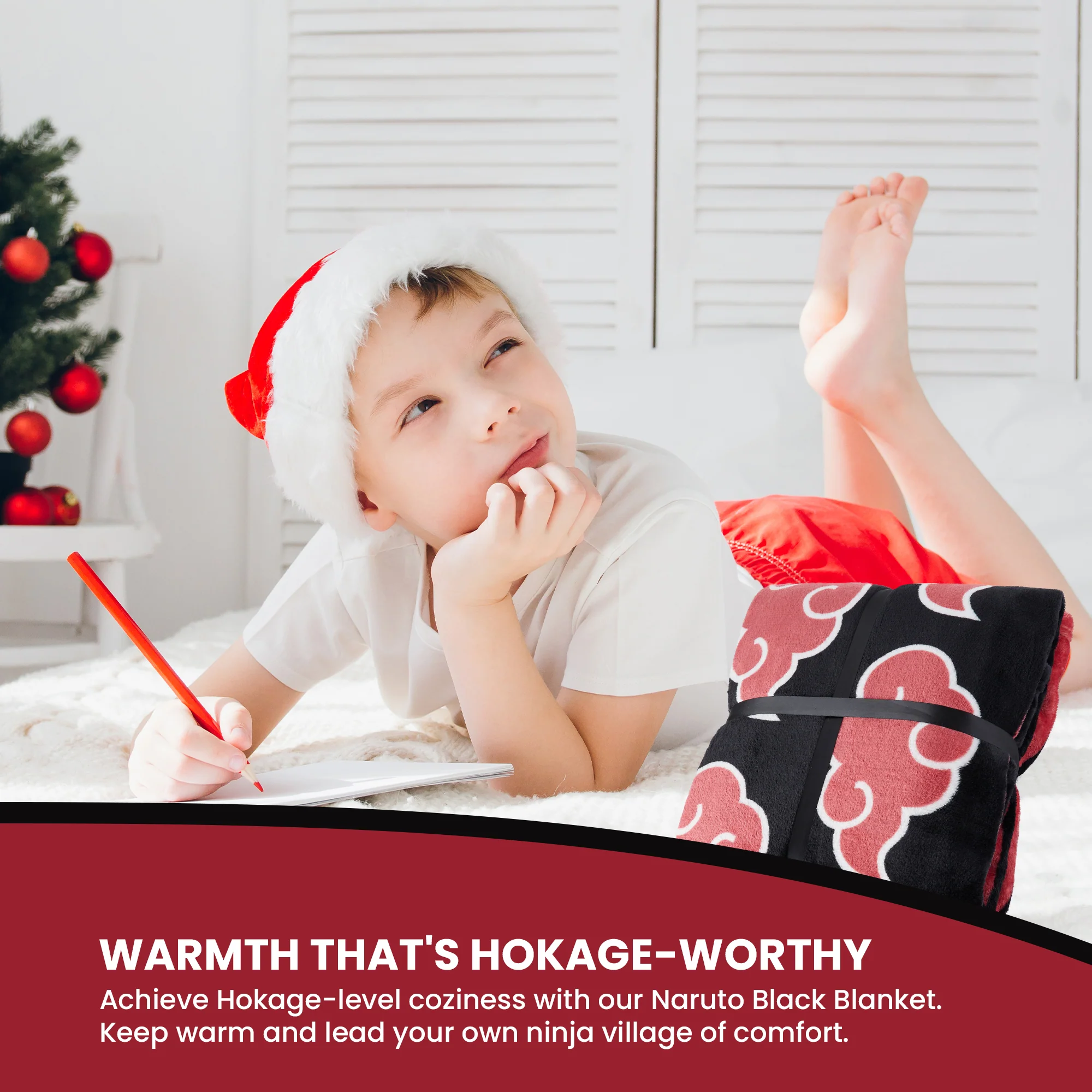 Naruto Fleece Blanket, Throw Bed Blankets - Image 4