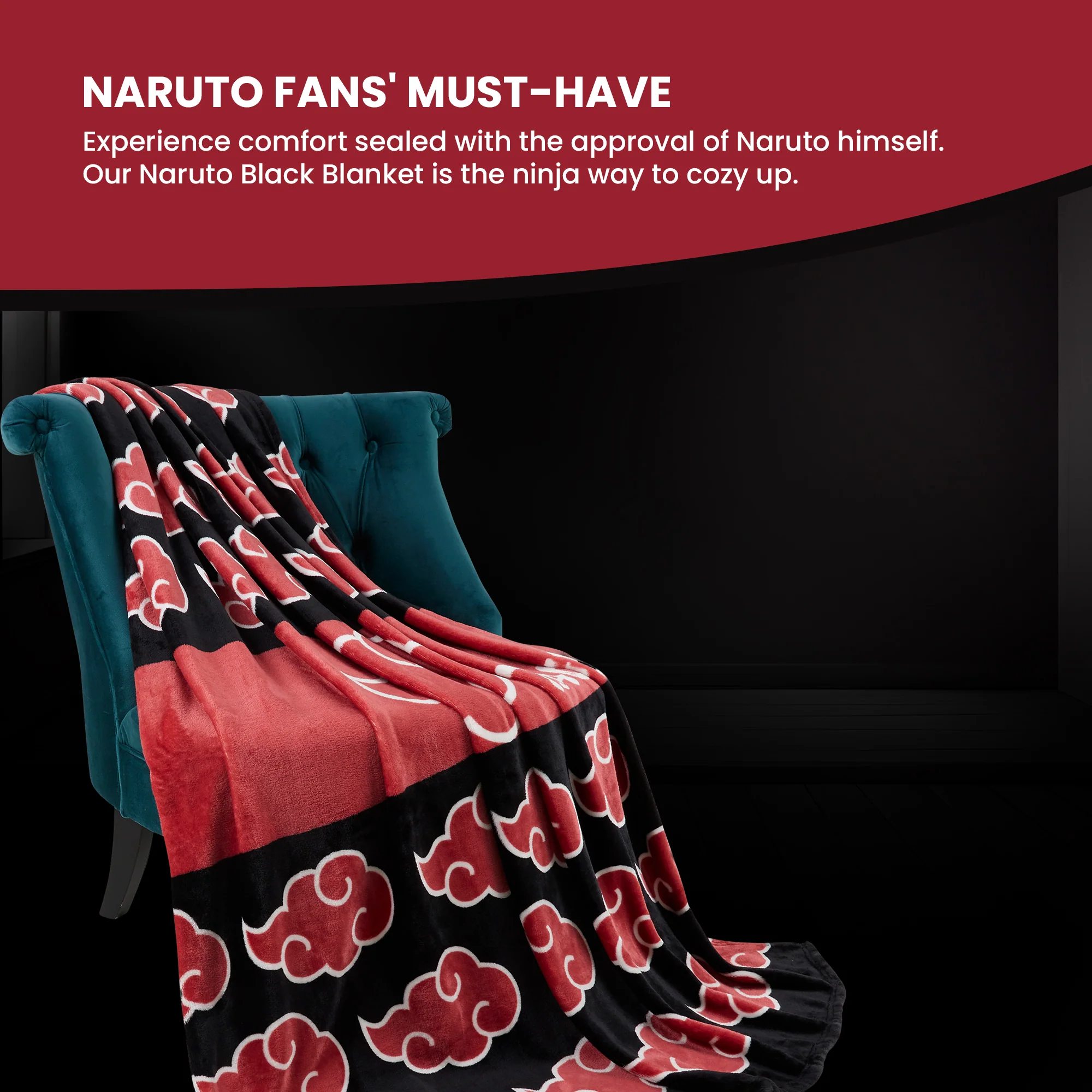 Naruto Fleece Blanket, Throw Bed Blankets - Image 7