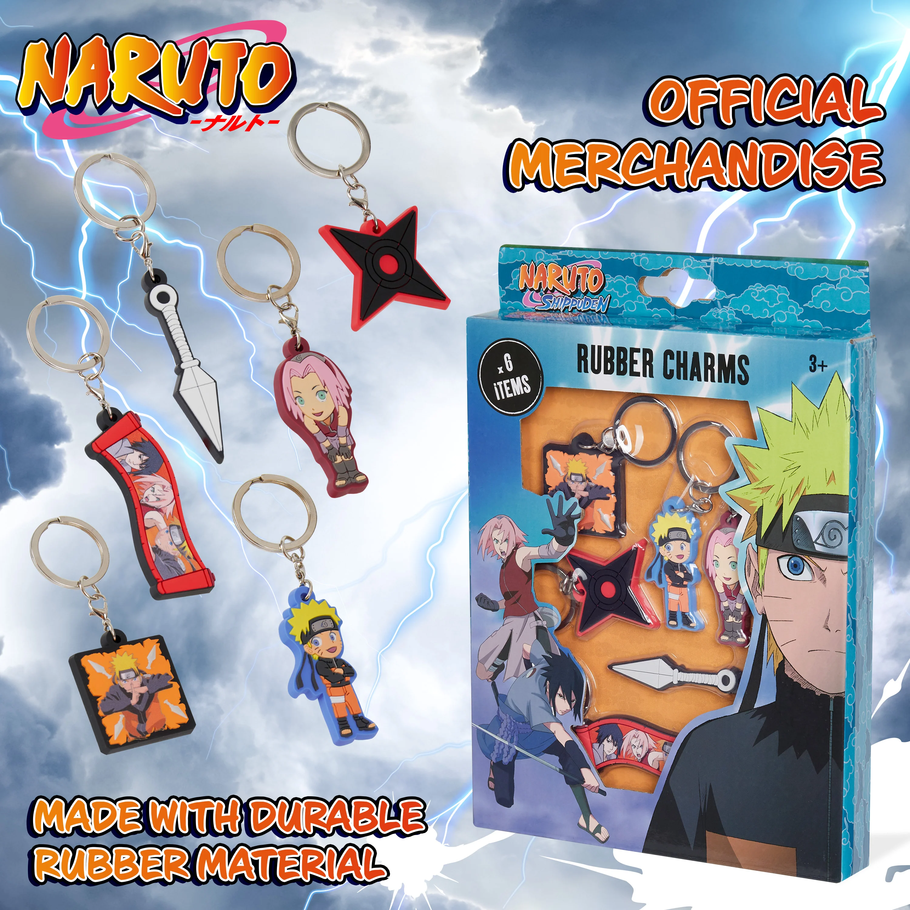 Naruto Keyrings for Kids - Mini Figures 6 Keychains for Kids - Image 7