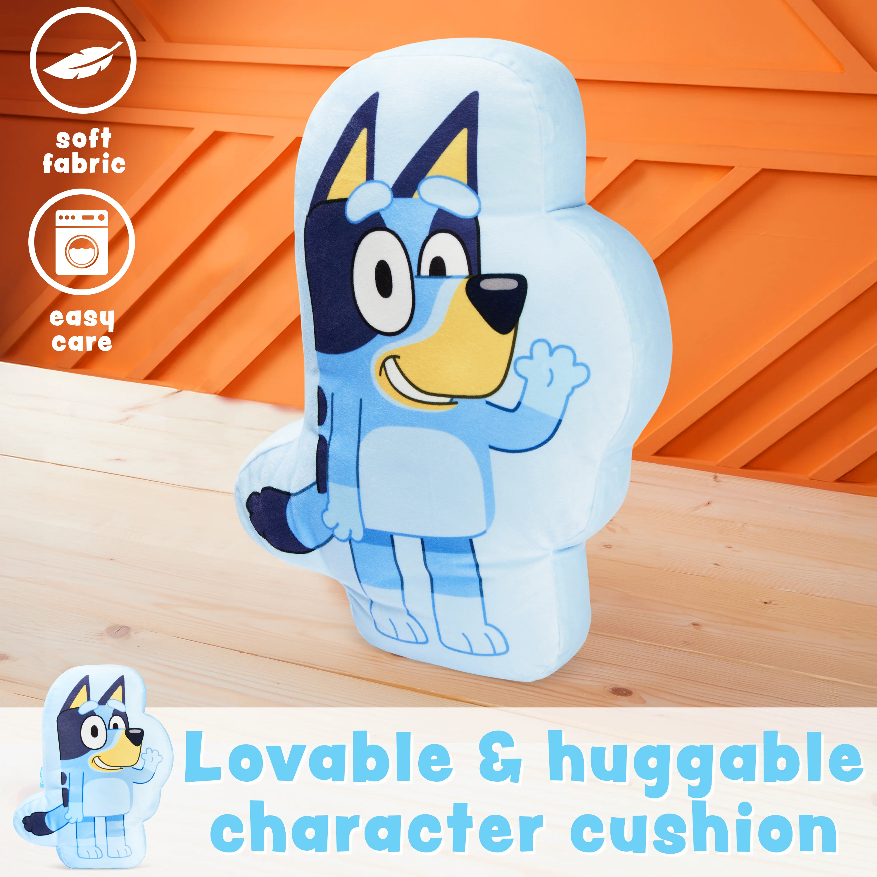 Bluey 3D Cushion Children Plush Cuddle Pillow - Kids Gifts - Image 5