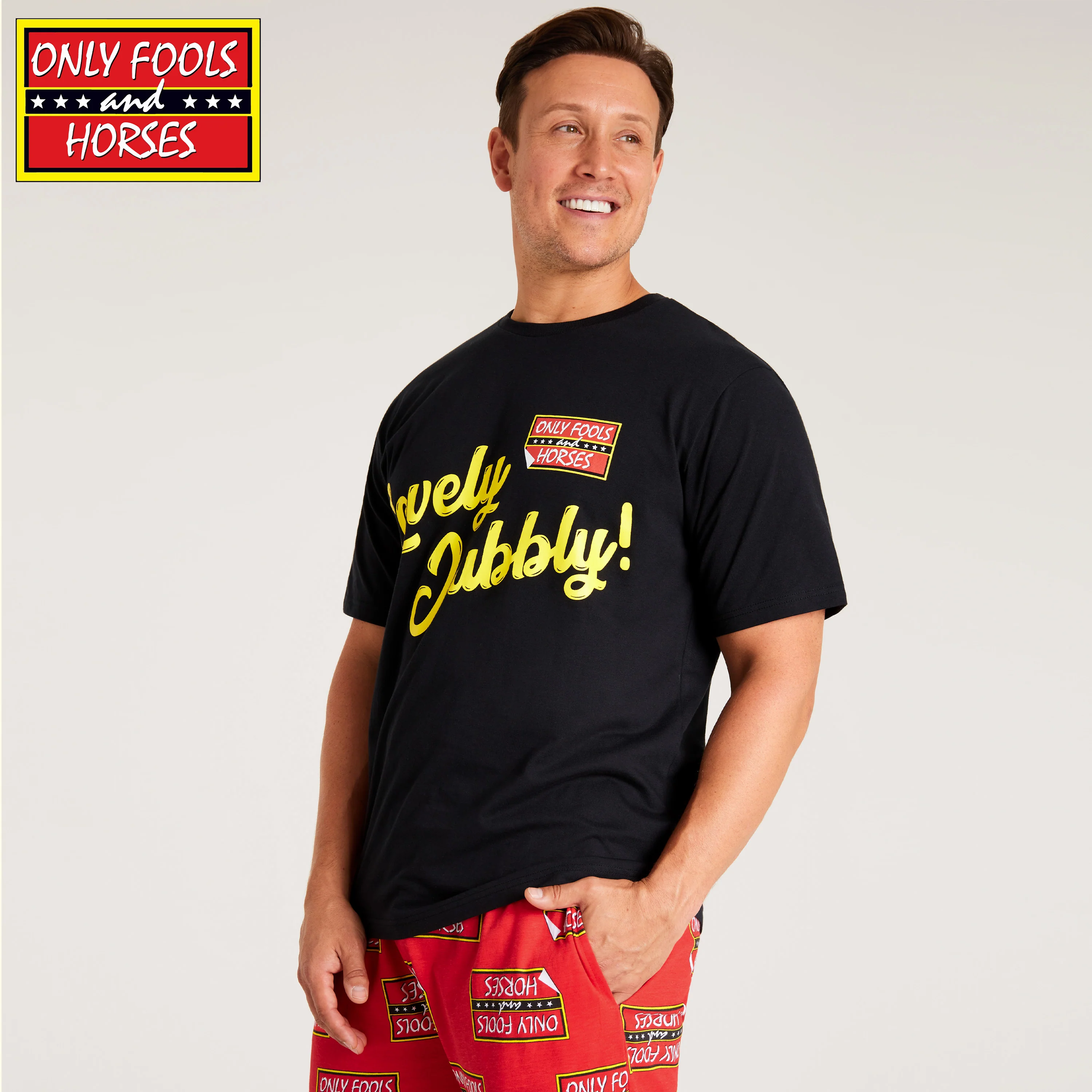 Only Fools and Horses Mens Pyjamas Set - Nightwear T-Shirt & Long Bottoms PJs Lounge Wear Sizes 3-XL Gifts for Him - Image 3