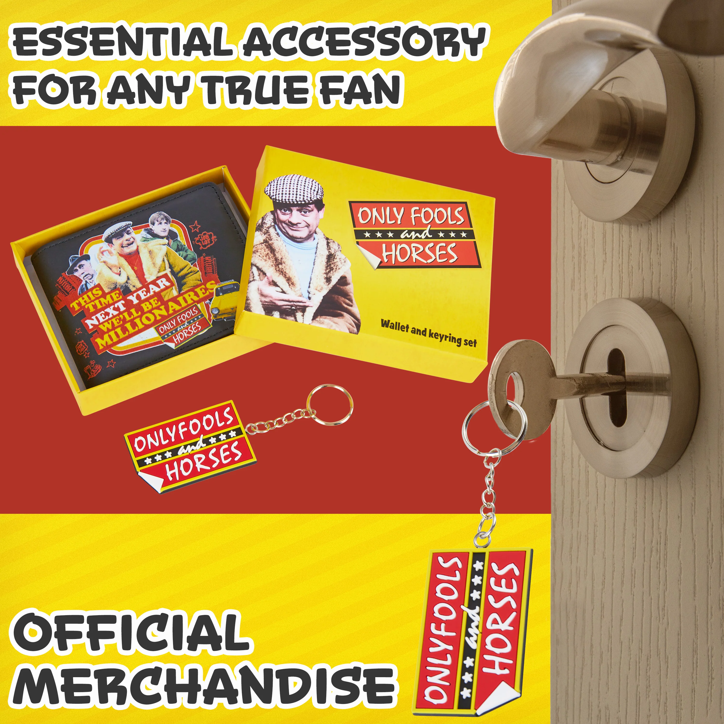 Only Fools and Horses Mens Wallet and Accessories Set - Funny Gifts for Him - Image 5