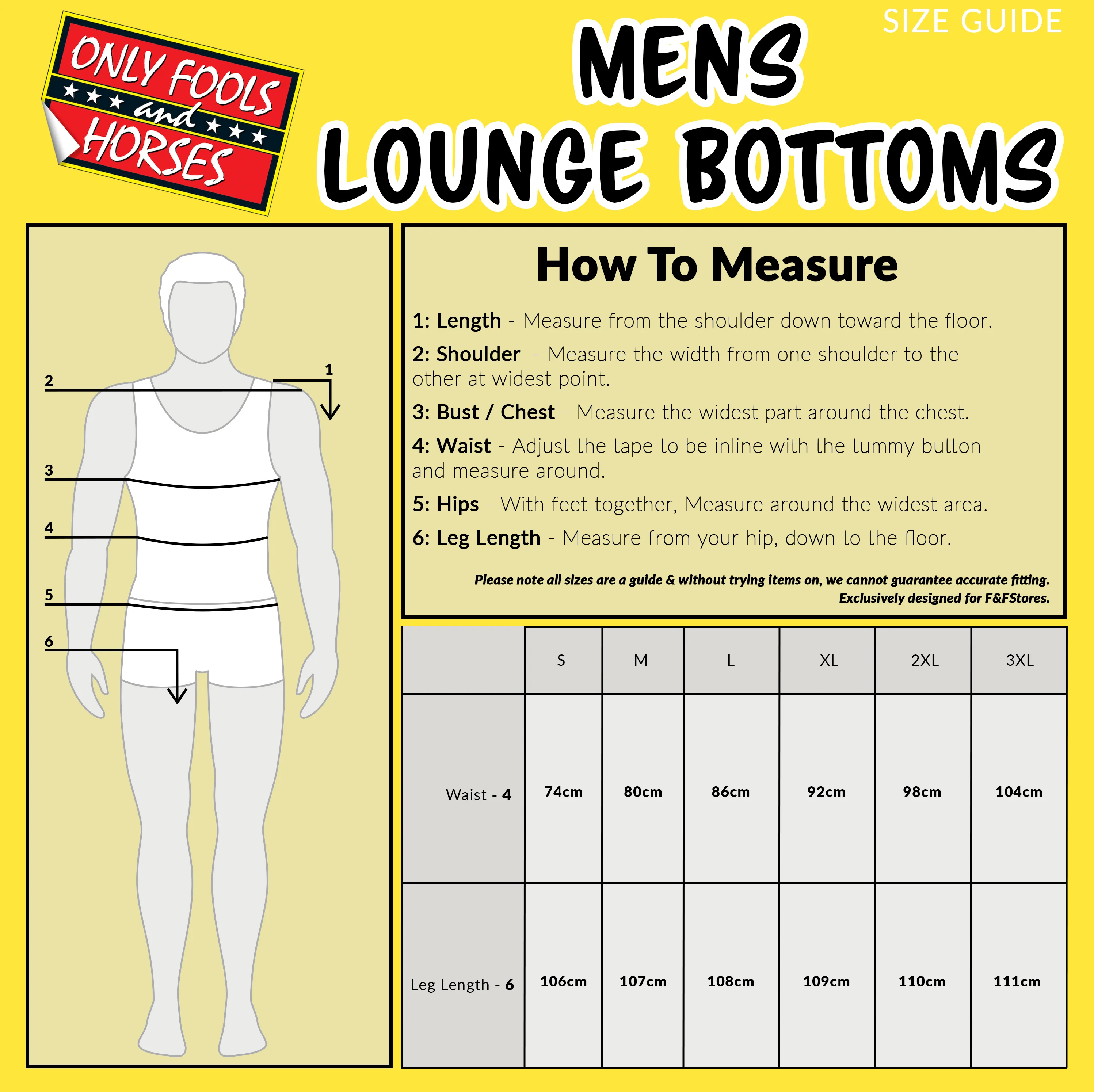 Only Fools and Horses Pyjama Bottoms Mens, Cotton Lounge Pants - Image 8