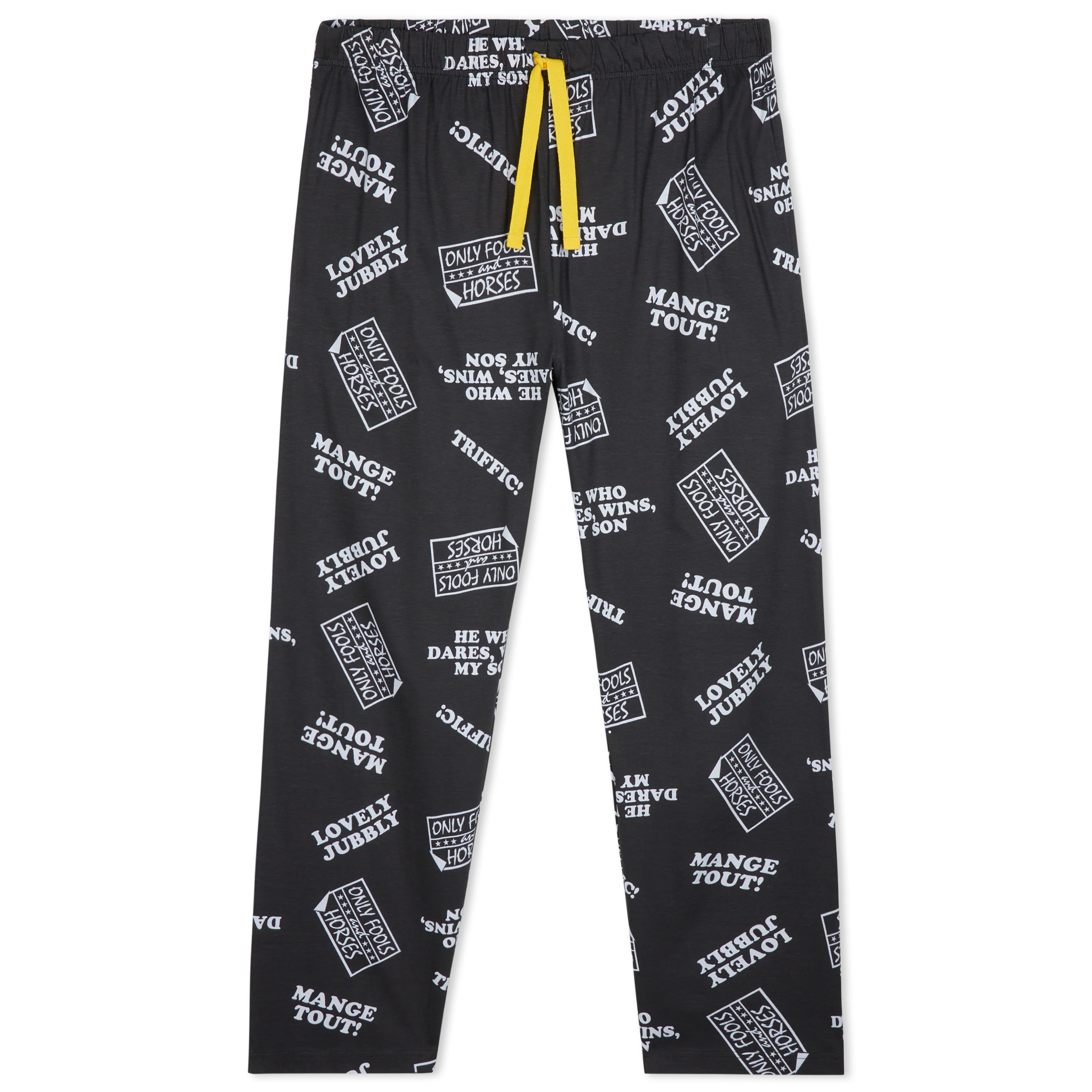 Only Fools and Horses Pyjamas for Men Long PJ Bottoms Loungewear Nightwear Teens Comfy Trousers Lounge Pants with Pockets Sleepwear Funny Gifts for Men