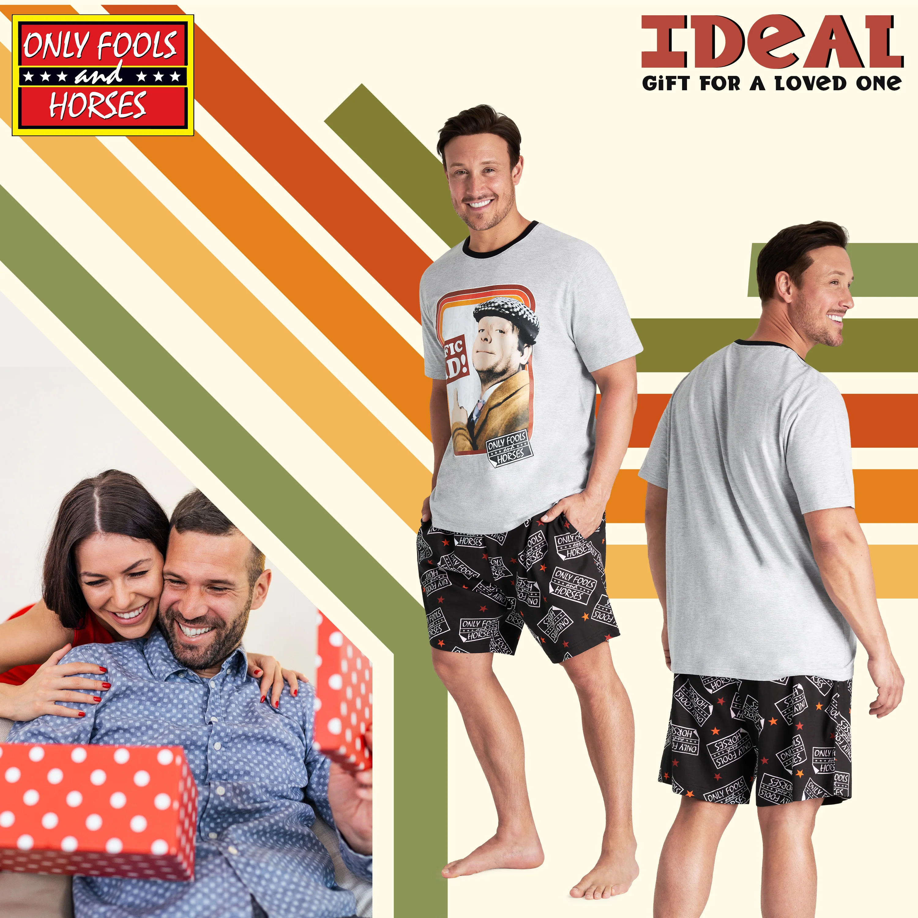 Only Fools and Horses Pyjamas for Men, Mens Short Pyjamas Set - Image 3