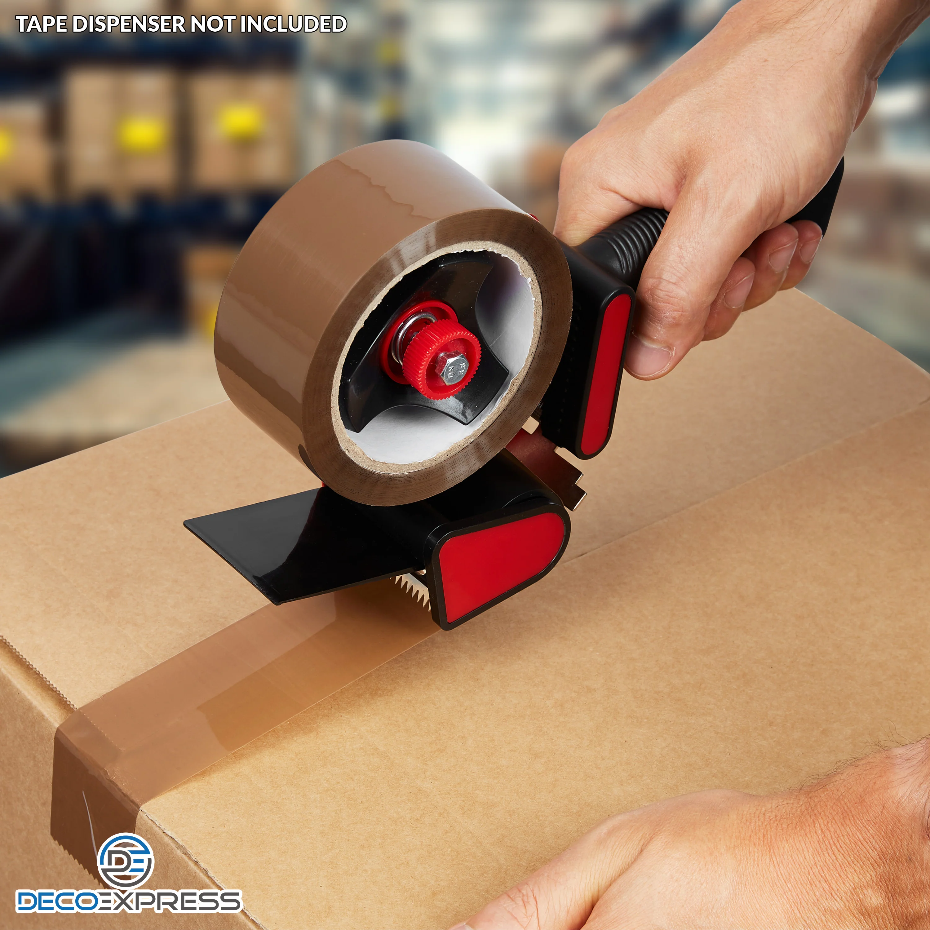Packaging Tape Dispenser with 12 Rolls - Image 2
