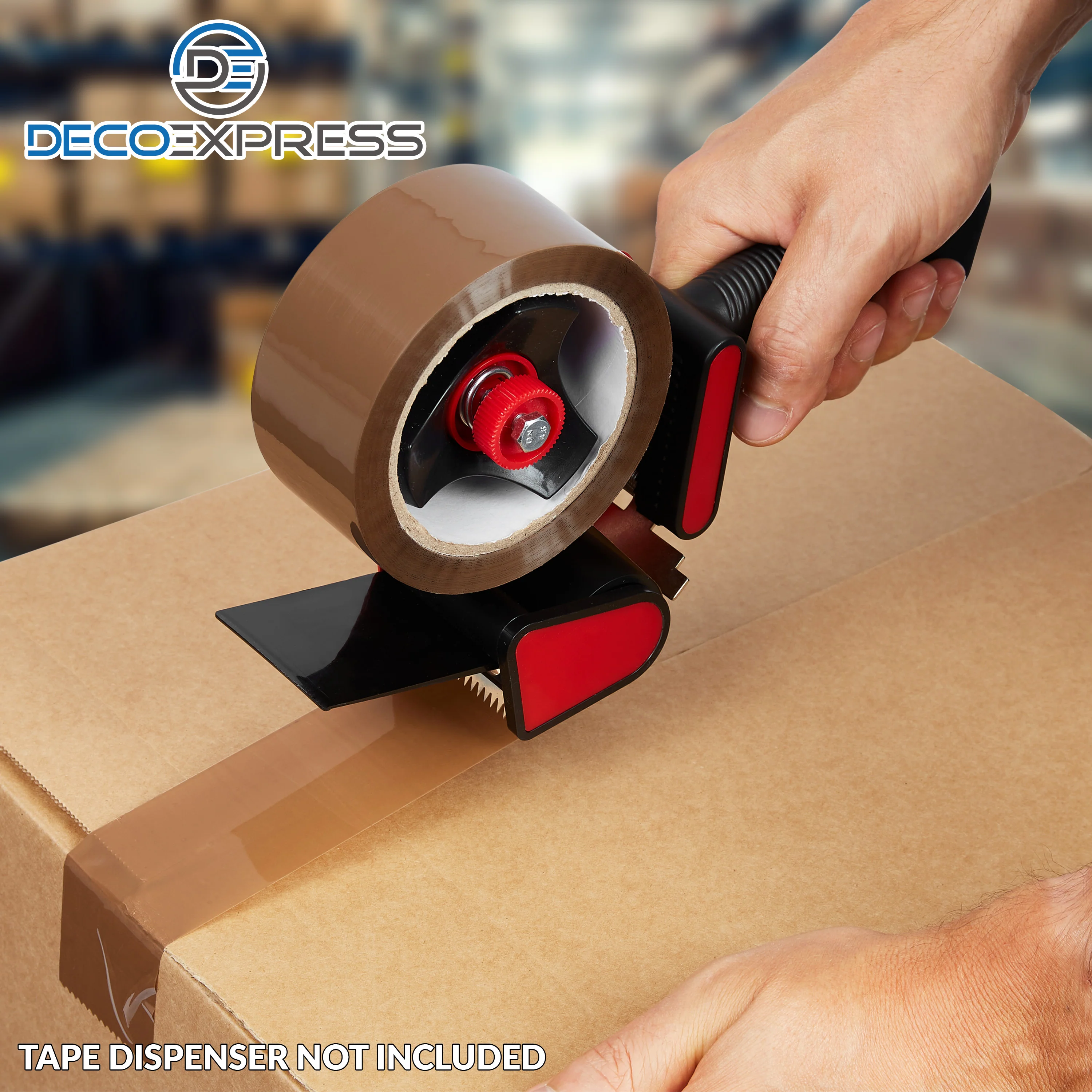 Packaging Tape Rolls Multipack Strong Brown Tape Fragile Tape Clear Tape Heavy Duty - Image 2
