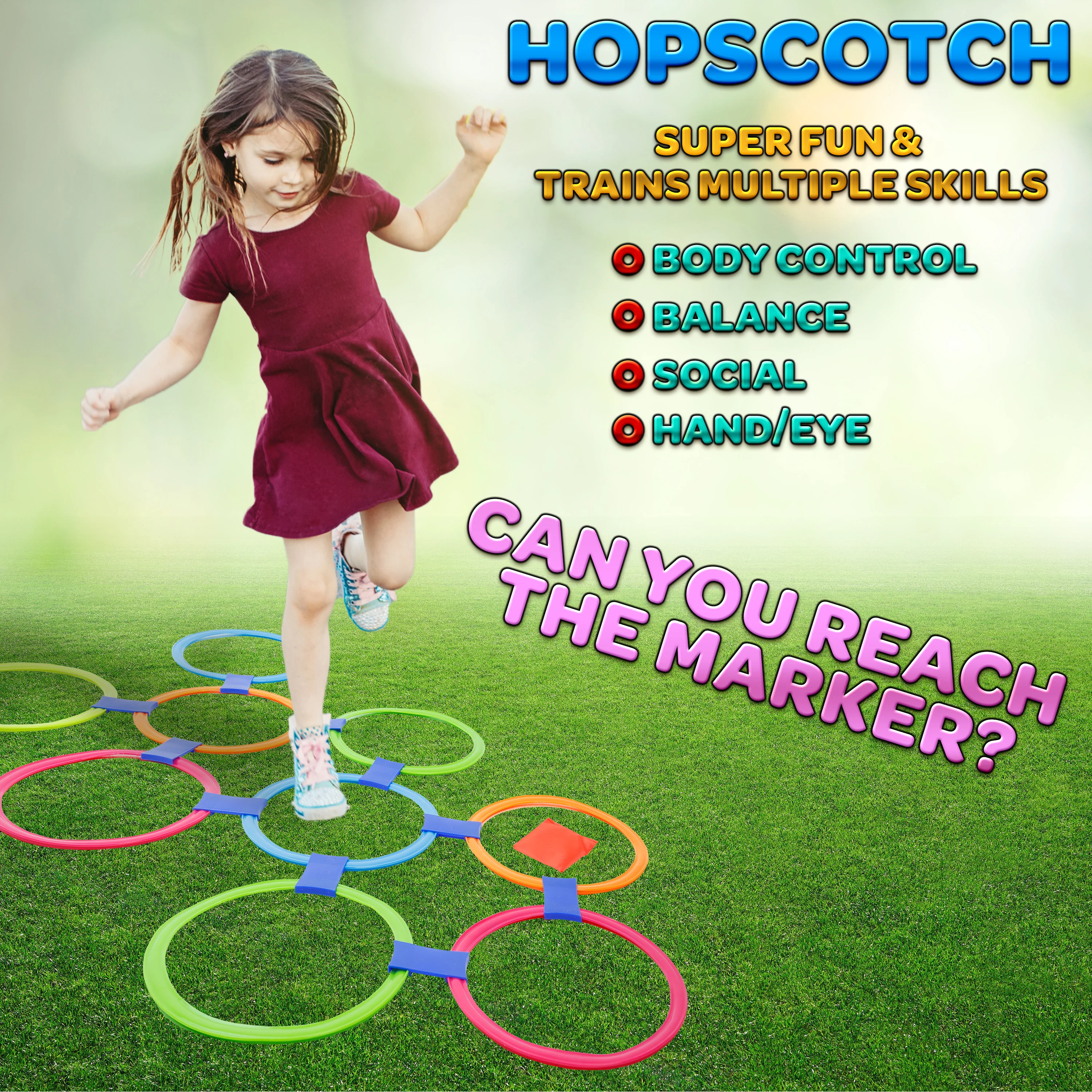 Party Games for Kids 3 in 1 Indoor and Outdoor Games - Image 4