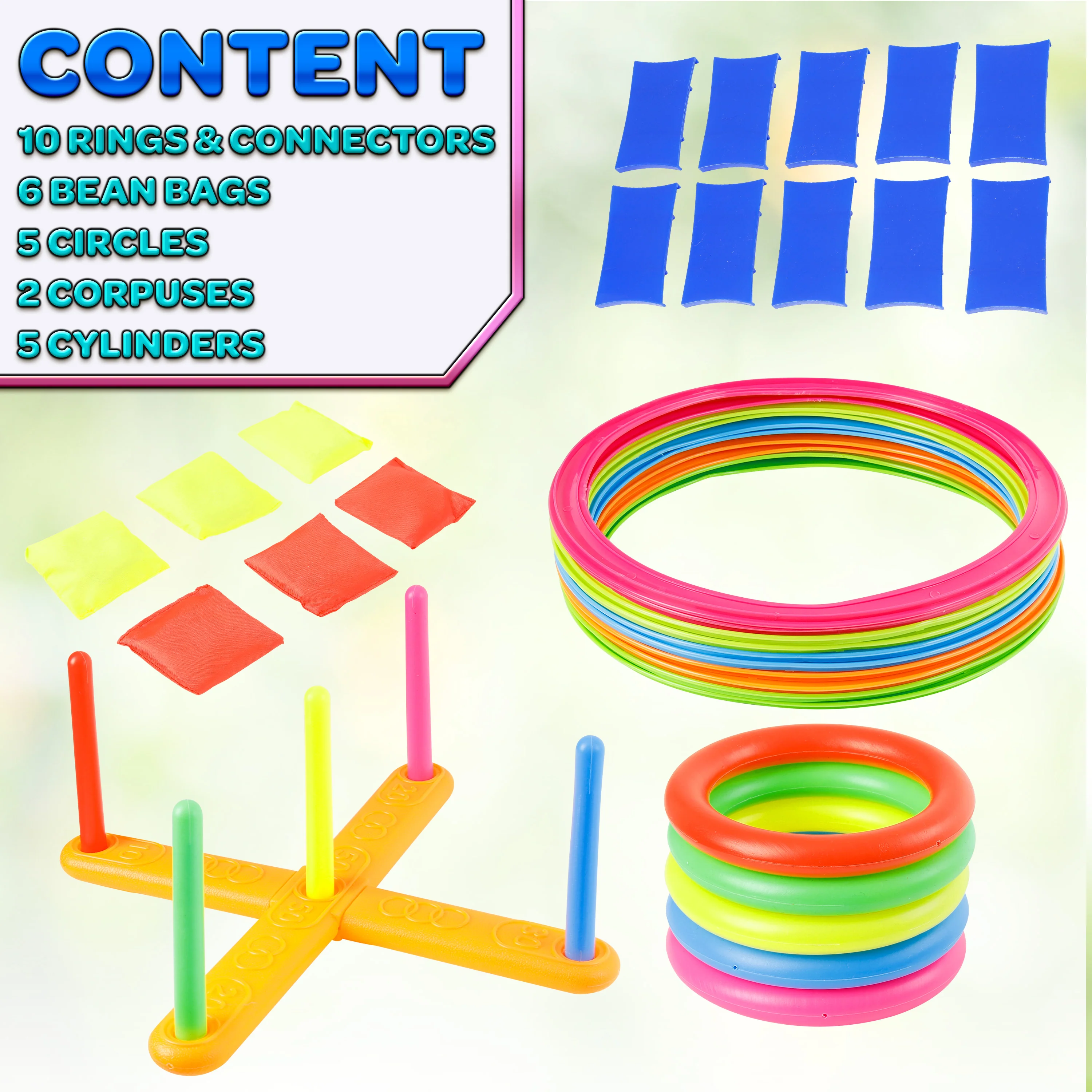 Party Games for Kids 3 in 1 Indoor and Outdoor Games - Image 6