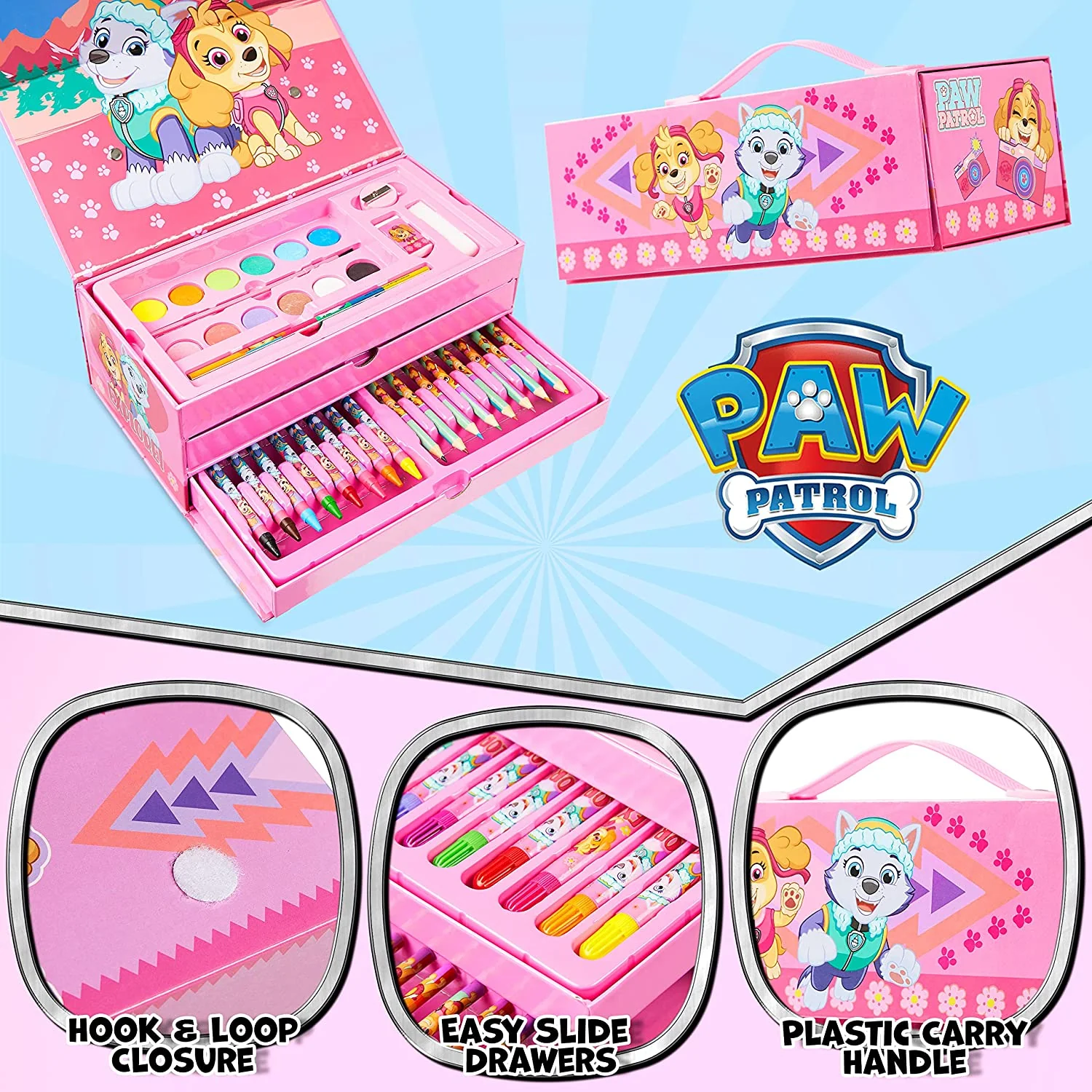 PAW PATROL Art Set - Colouring Sets for Children - Image 4