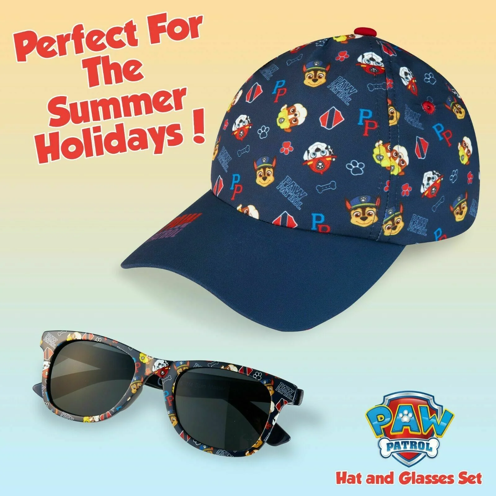 Paw Patrol Baseball Cap and Kids Sunglasses - Boys Sun Hat & UV400 Sunglasses for Kids Summer Set - Image 4