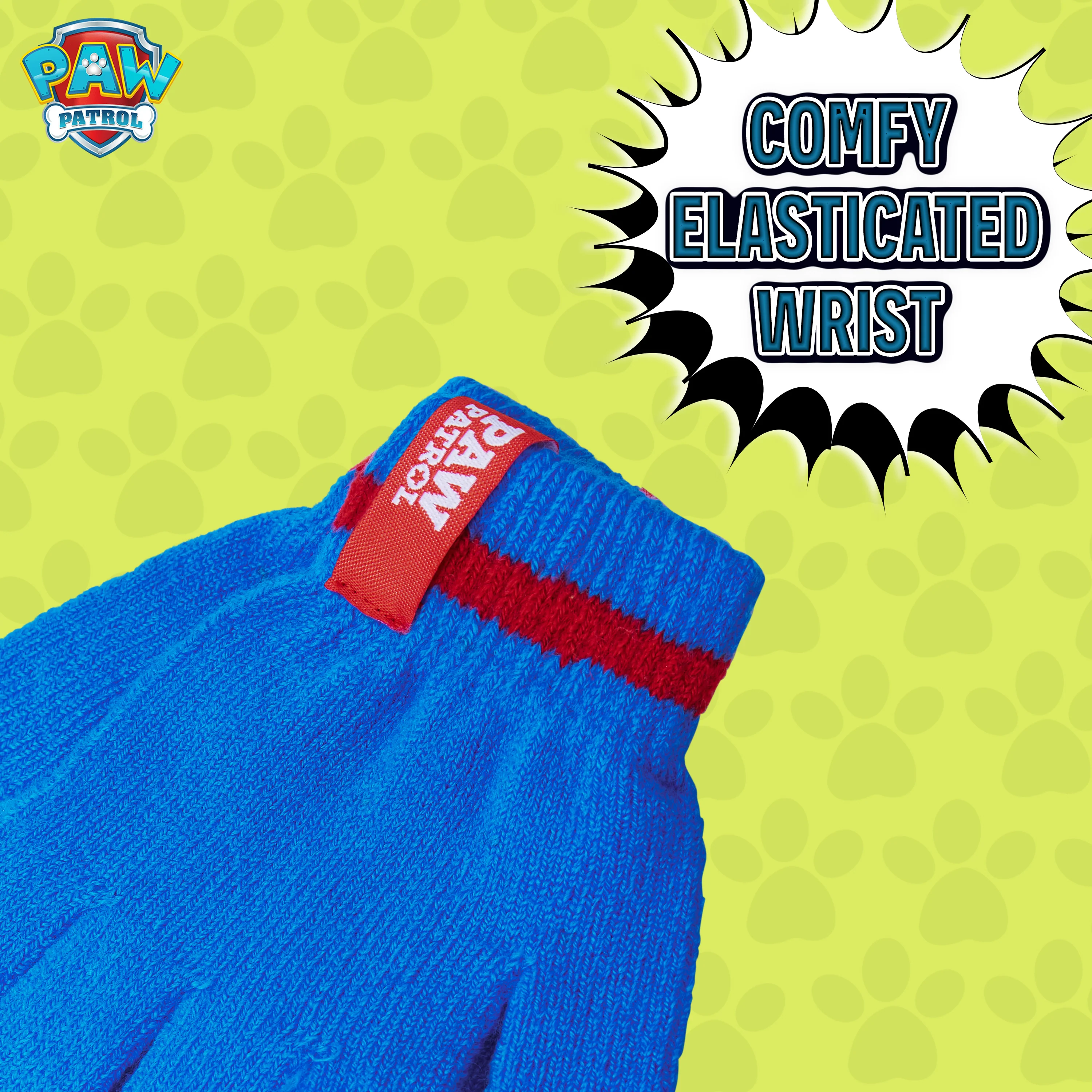 Paw Patrol Boys Winter Accessories Set, Beanie Scarf Gloves - Gifts for Boys - Image 4