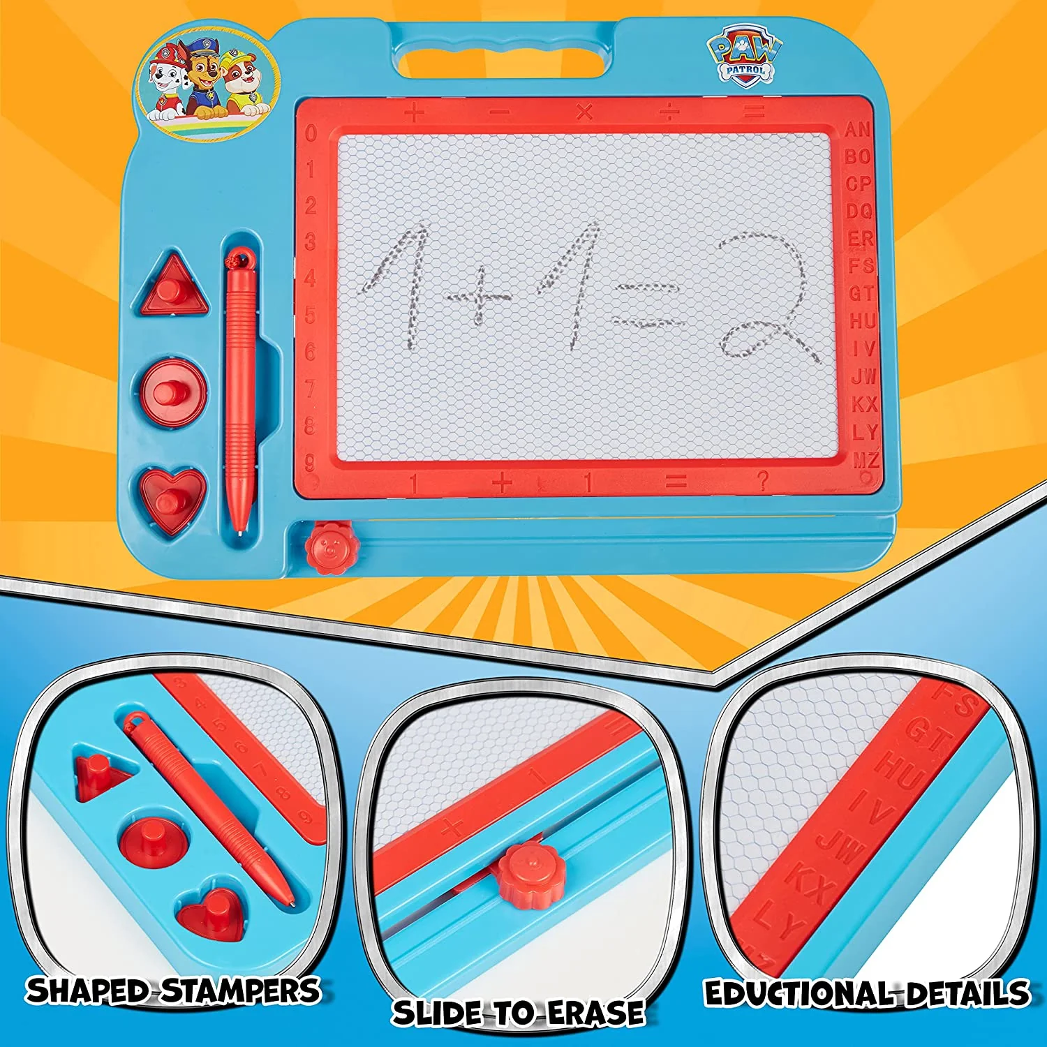 Paw Patrol Magnetic Drawing Board - Kids Magic Scribbler - Image 4