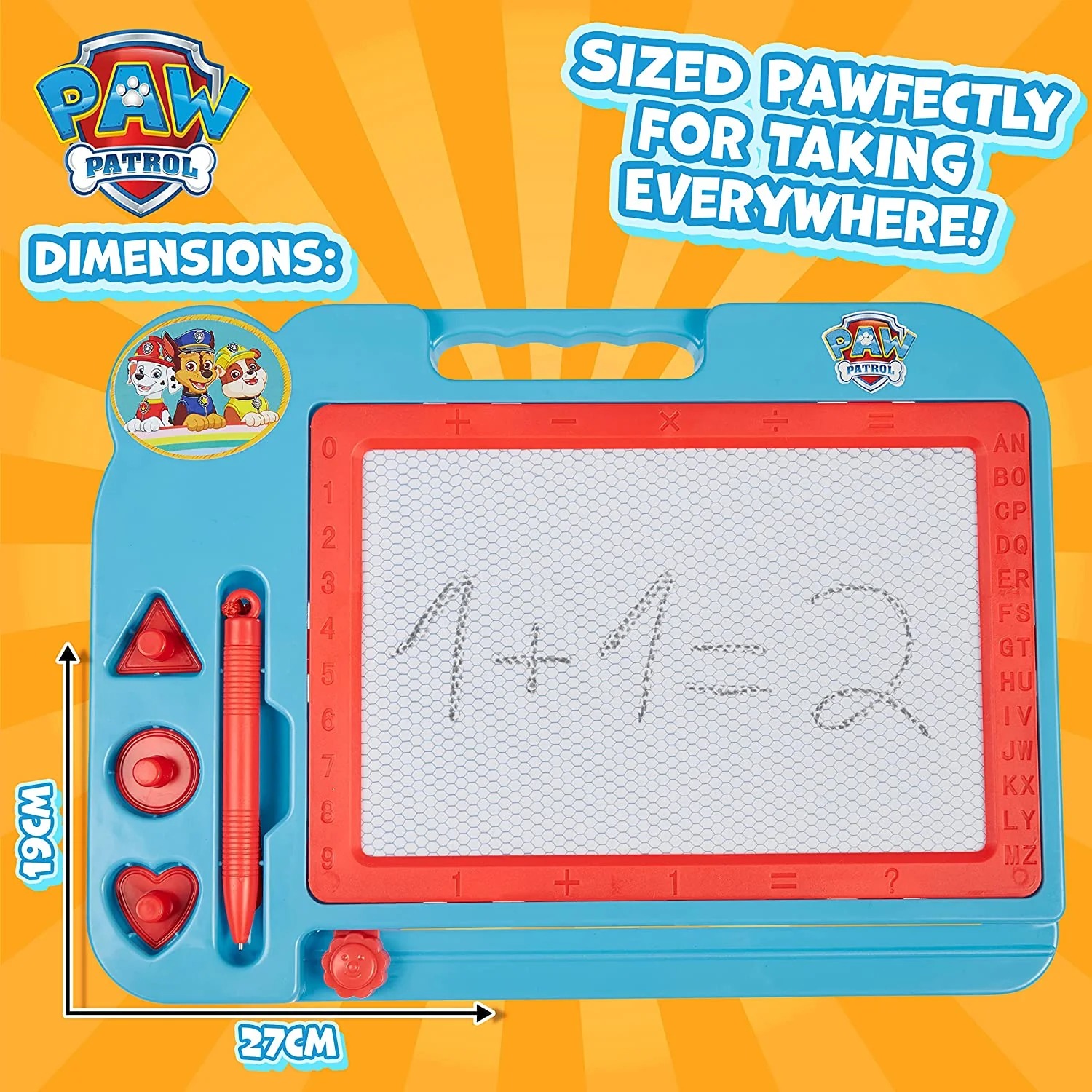 Paw Patrol Magnetic Drawing Board - Kids Magic Scribbler - Image 7