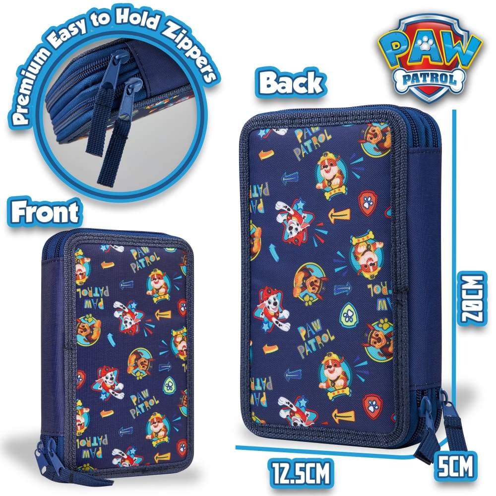 PAW Patrol School Stationery Set, Pencil Case for Boys with Marshall Chase Rubble - Image 6
