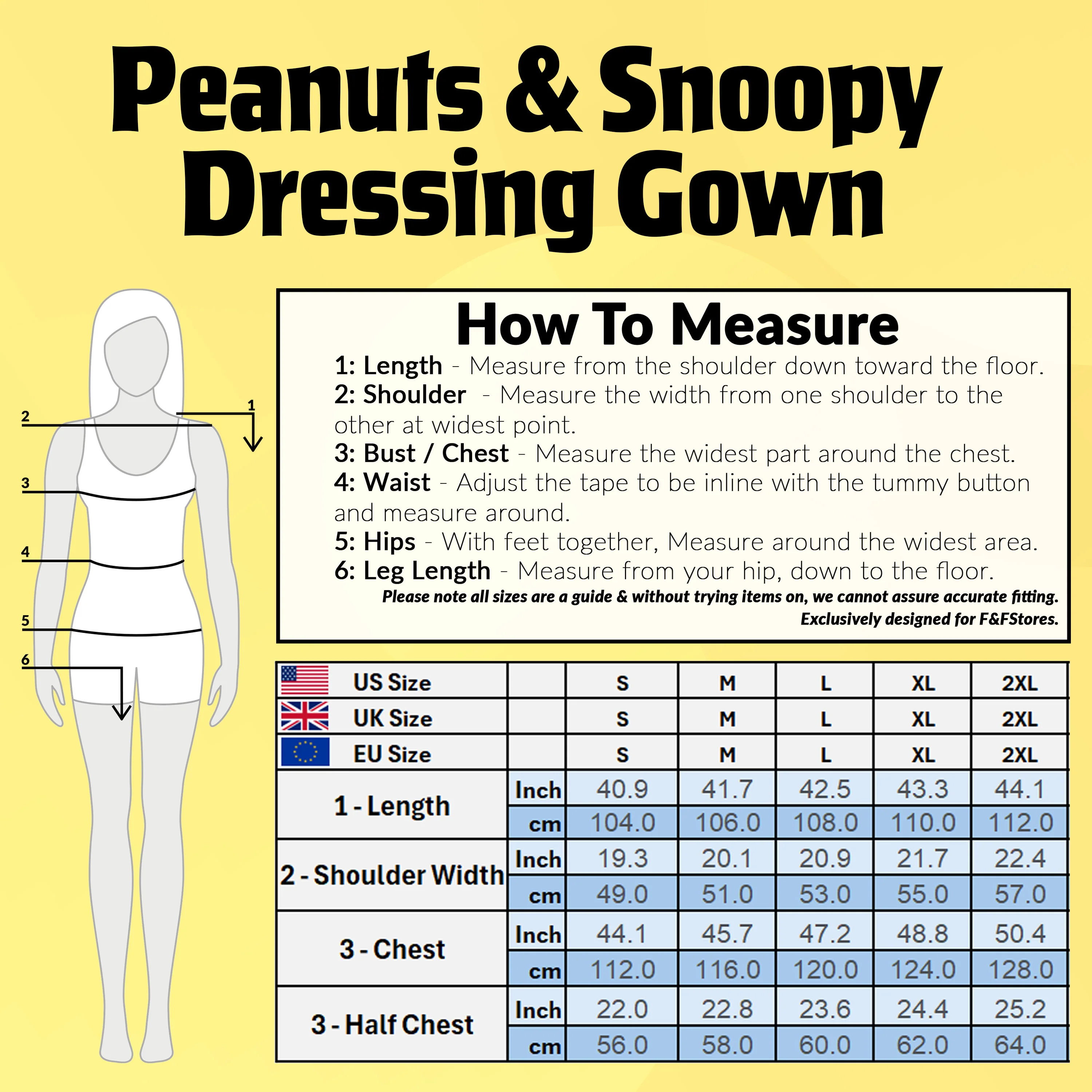 Peanuts Snoopy Womens Fleece Dressing Gown with Hood, Pockets, and Tie Waist, Cosy Robe Gifts for Her - Image 6