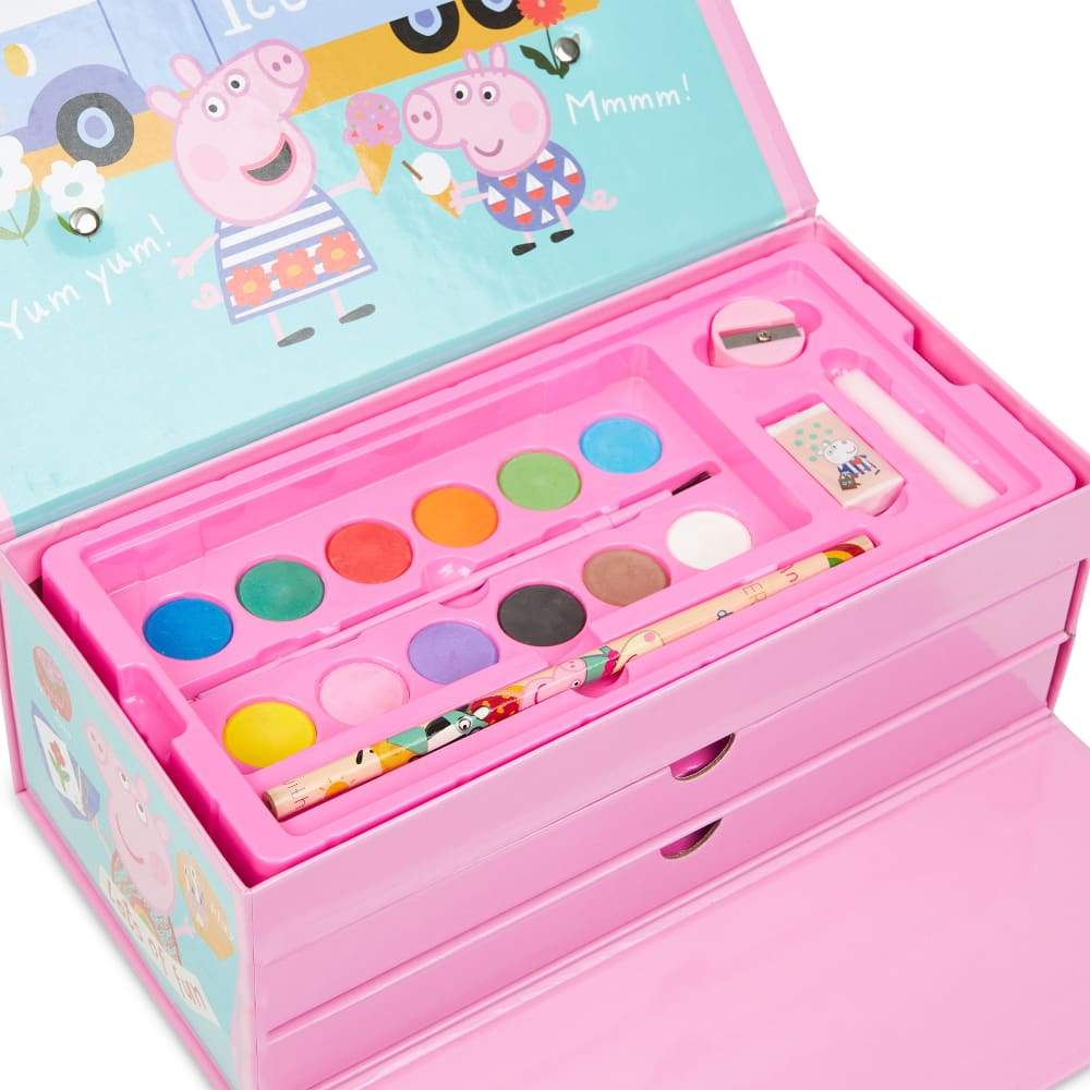 Peppa Pig Art Set, Arts And Crafts For Kids, Colouring Sets For Children - Image 4