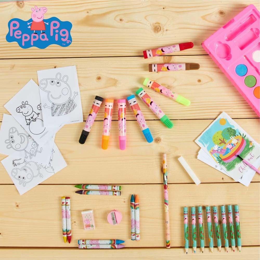 Peppa Pig Art Set, Arts And Crafts For Kids, Colouring Sets For Children - Image 5