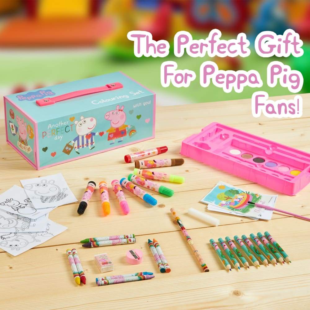 Peppa Pig Art Set, Arts And Crafts For Kids, Colouring Sets For Children - Image 7