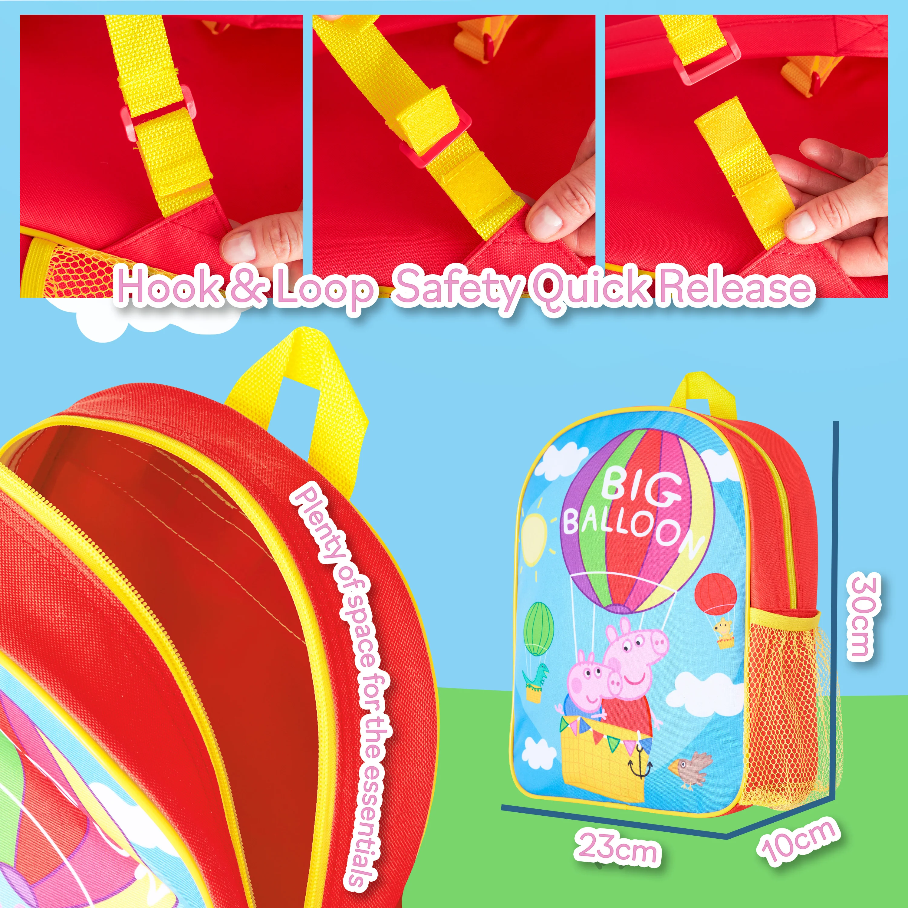 Peppa Pig Backpack - Children's Backpacks Nursery School - Image 7