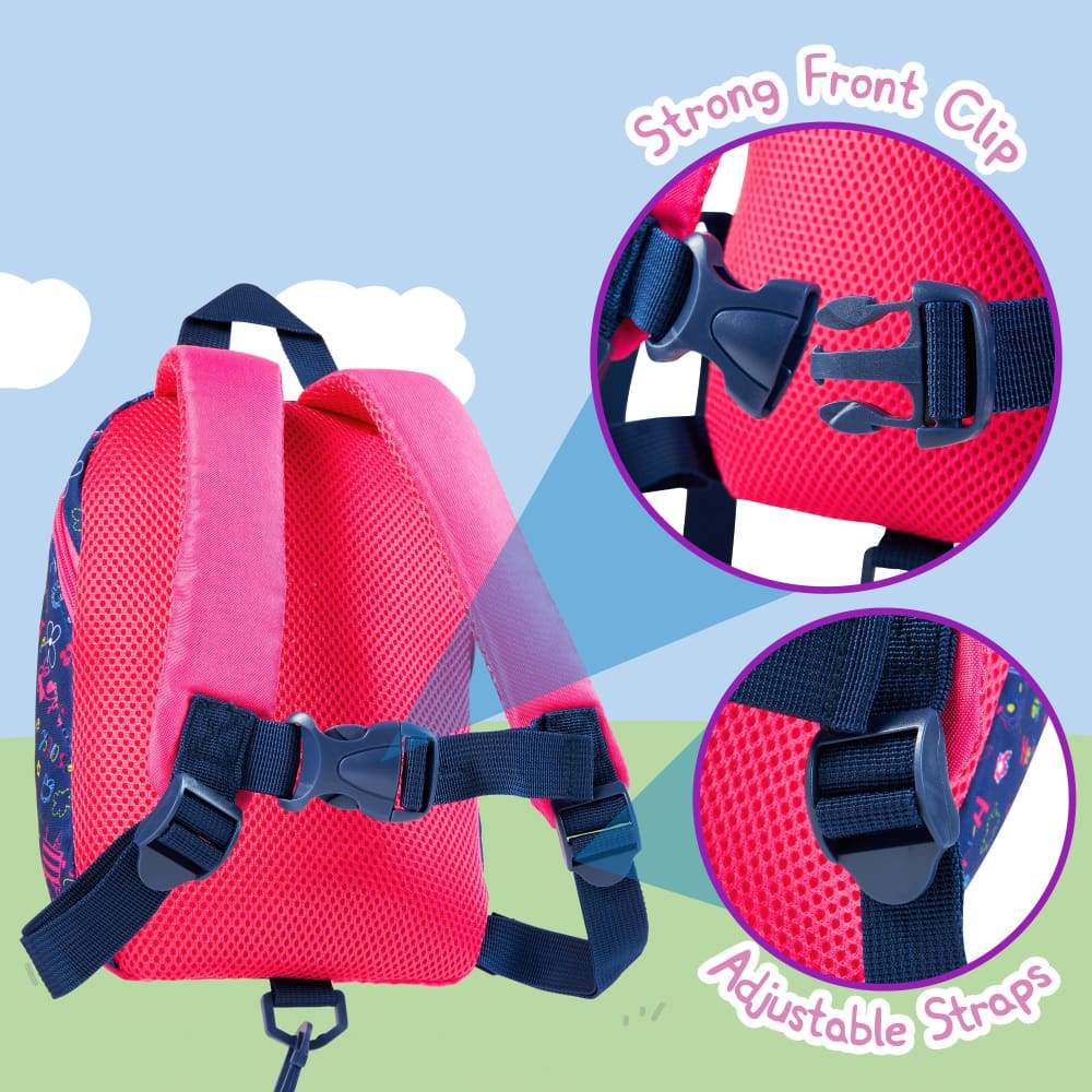 Peppa Pig Backpack with Reins - Safety Reins for Toddlers Girls - Image 4