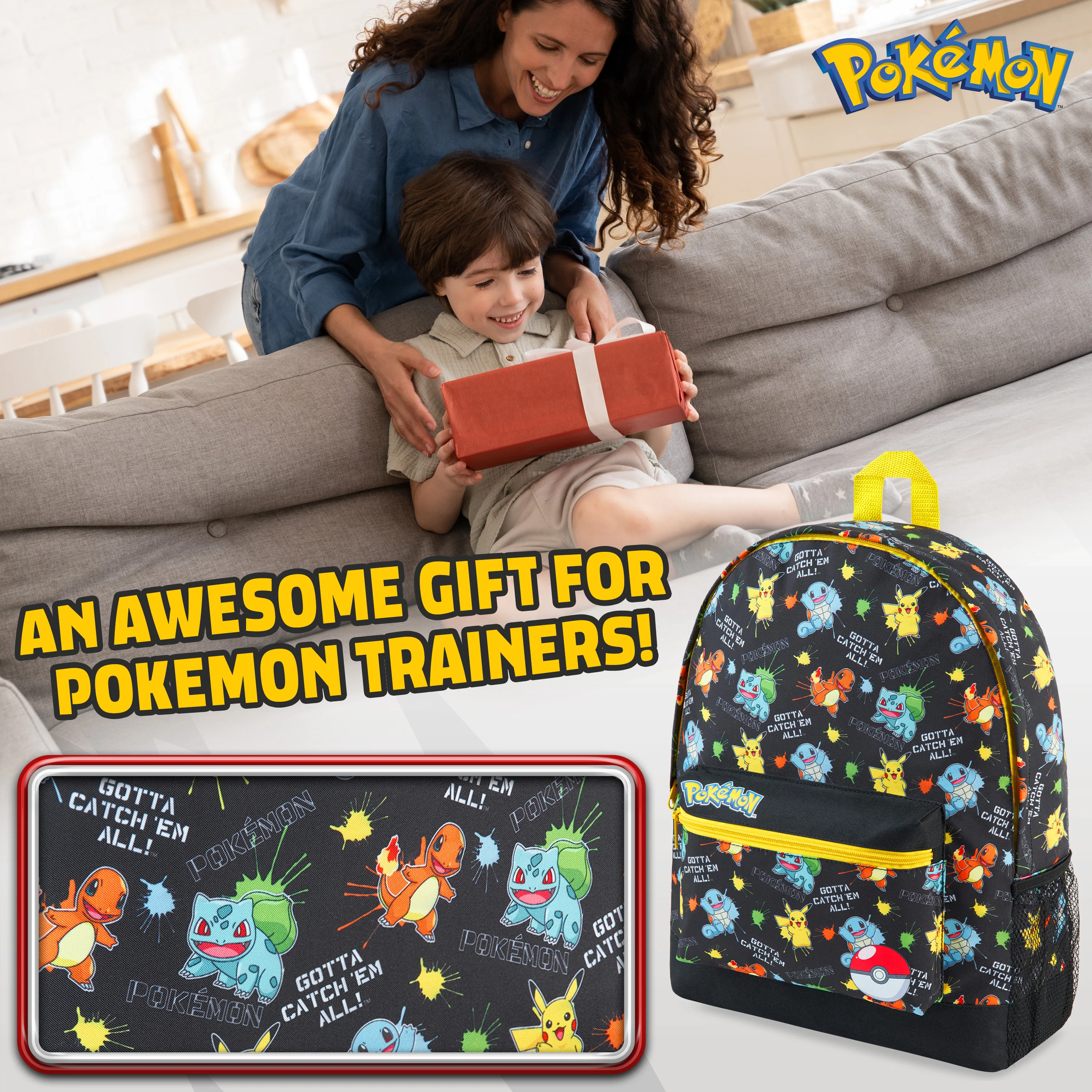 Pokemon Backpack -  Kids School Backpack - Image 2