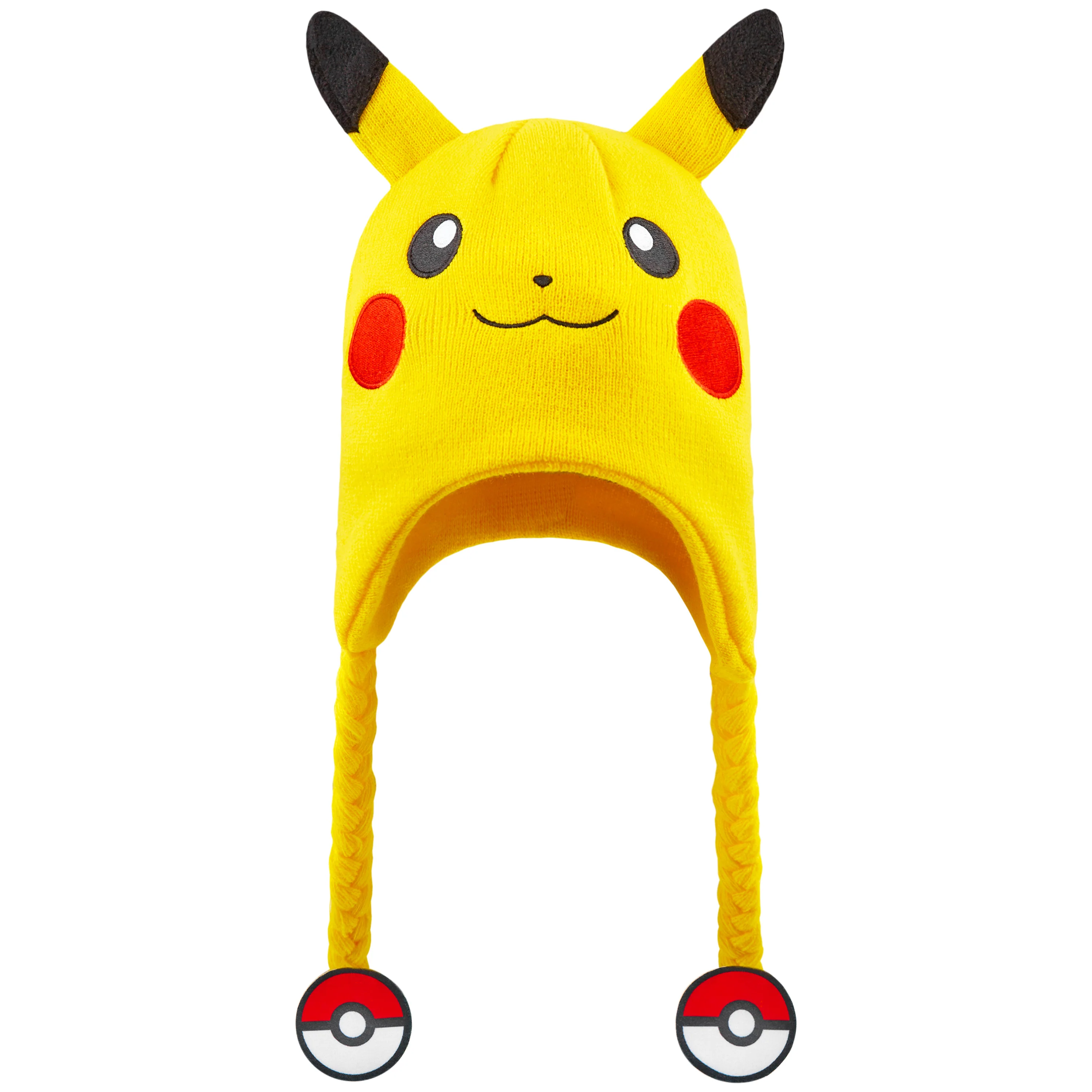 Pokemon Beanie Hat for Kids - Warm Cosy Knitted Winter Hats for Kids One Size - Anime Gifts for Kids