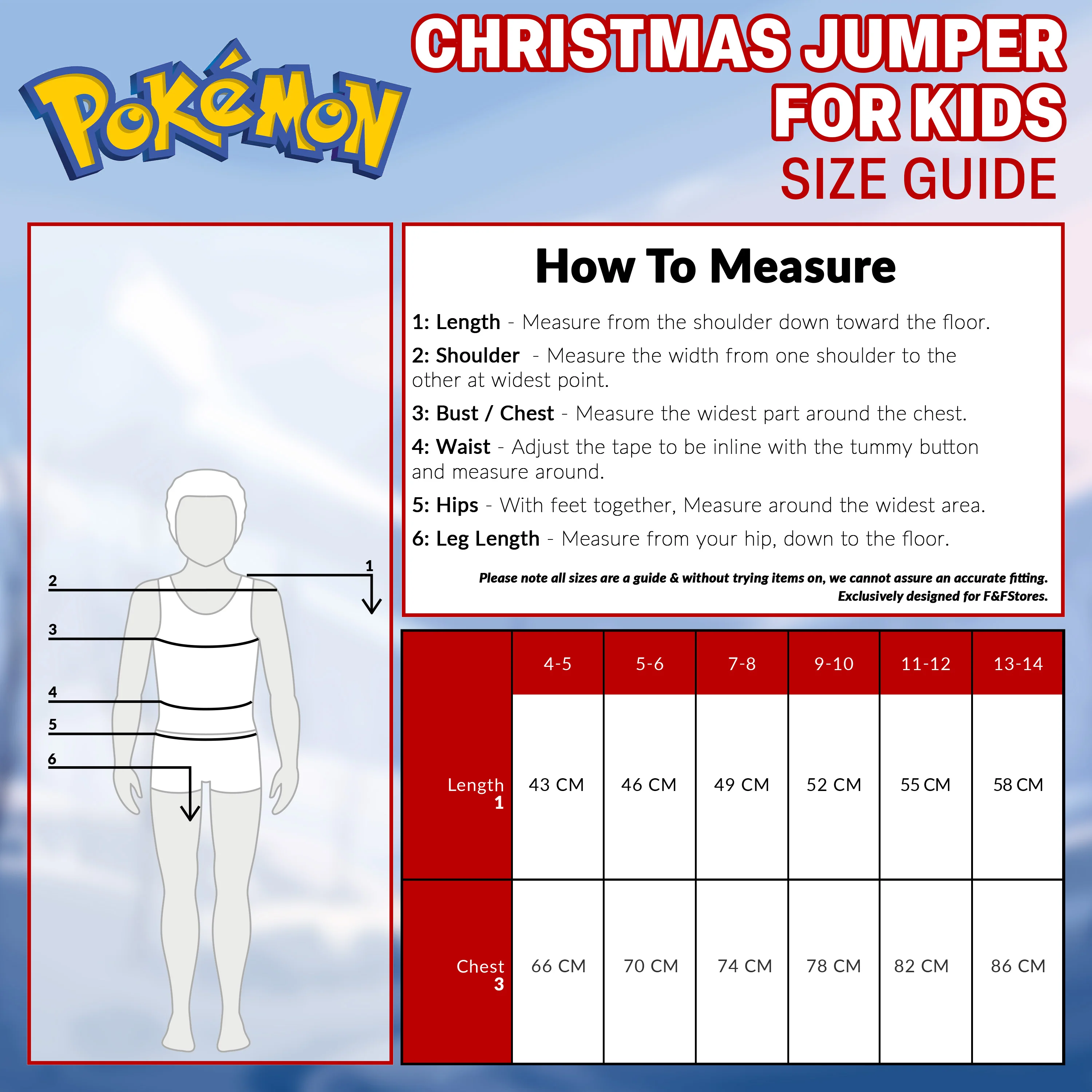 Pokemon Boys Christmas Jumper, Cosy Knitted Xmas Sweater - Gifts for Boys - Image 6