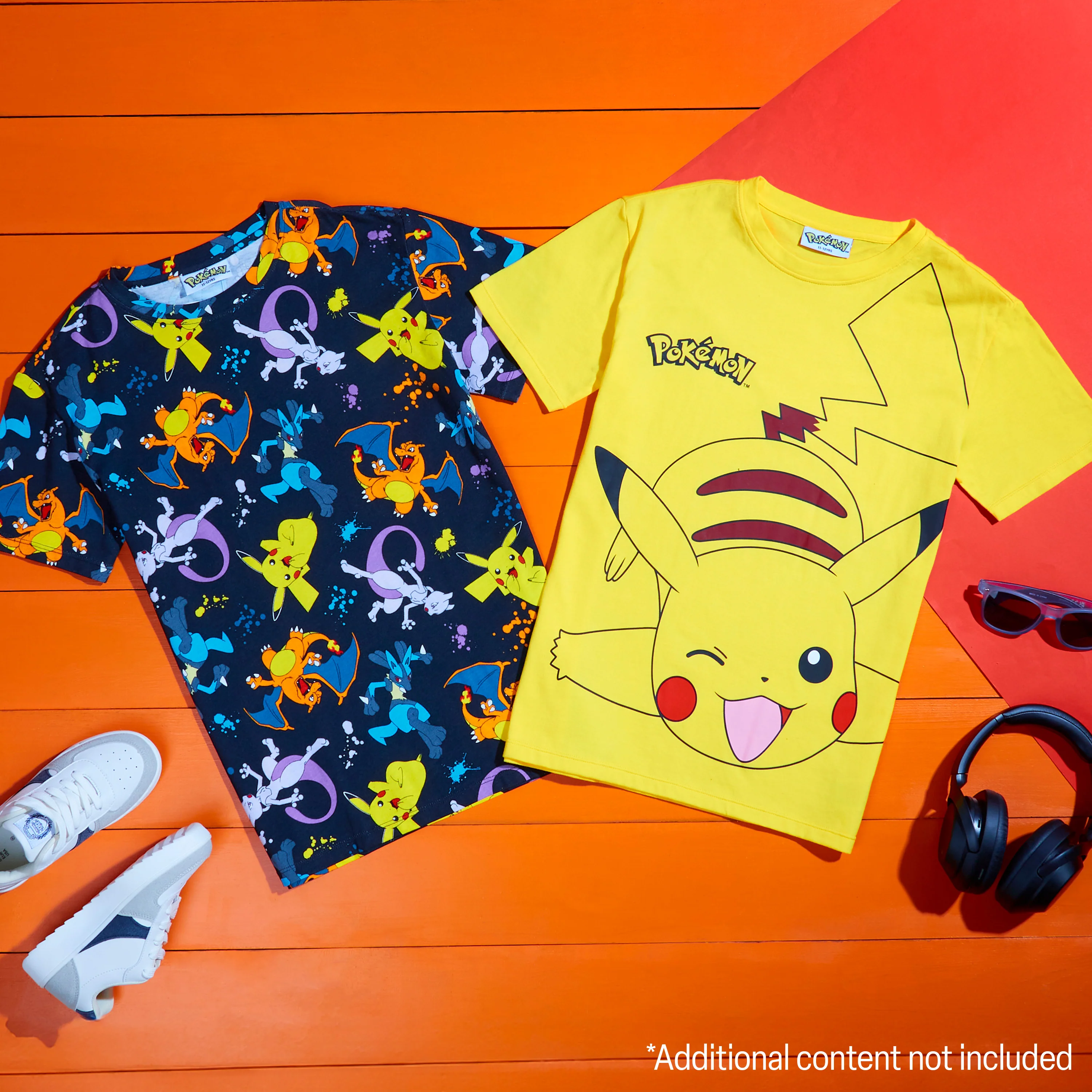 Pokemon Boys Crew Neck T-Shirts, Soft Breathable Material Pack of 2 - Boys Gifts - Image 2