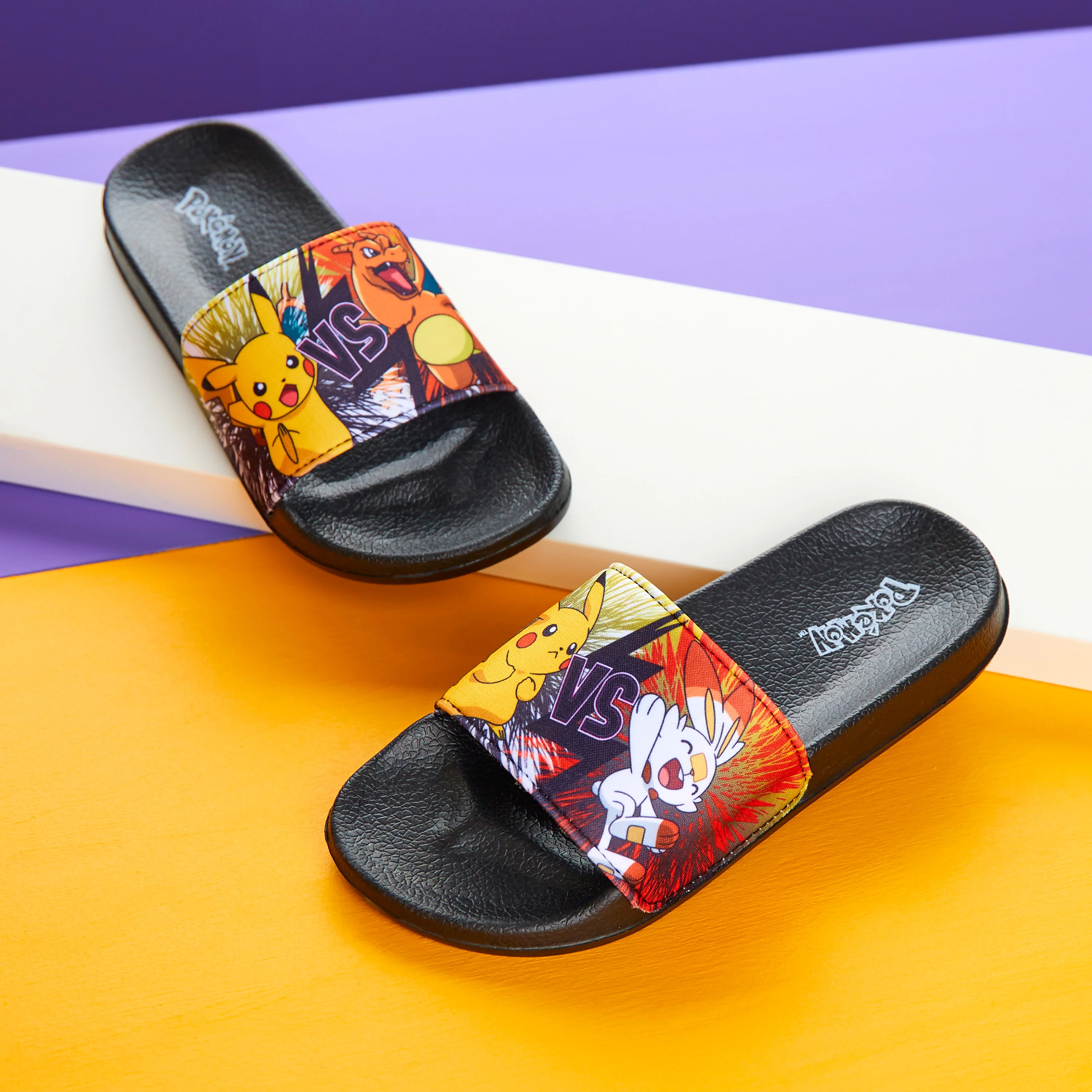 Pokemon Boys Sliders, Beach or Pool Shoes for Kids - Gamer Gifts - Image 2