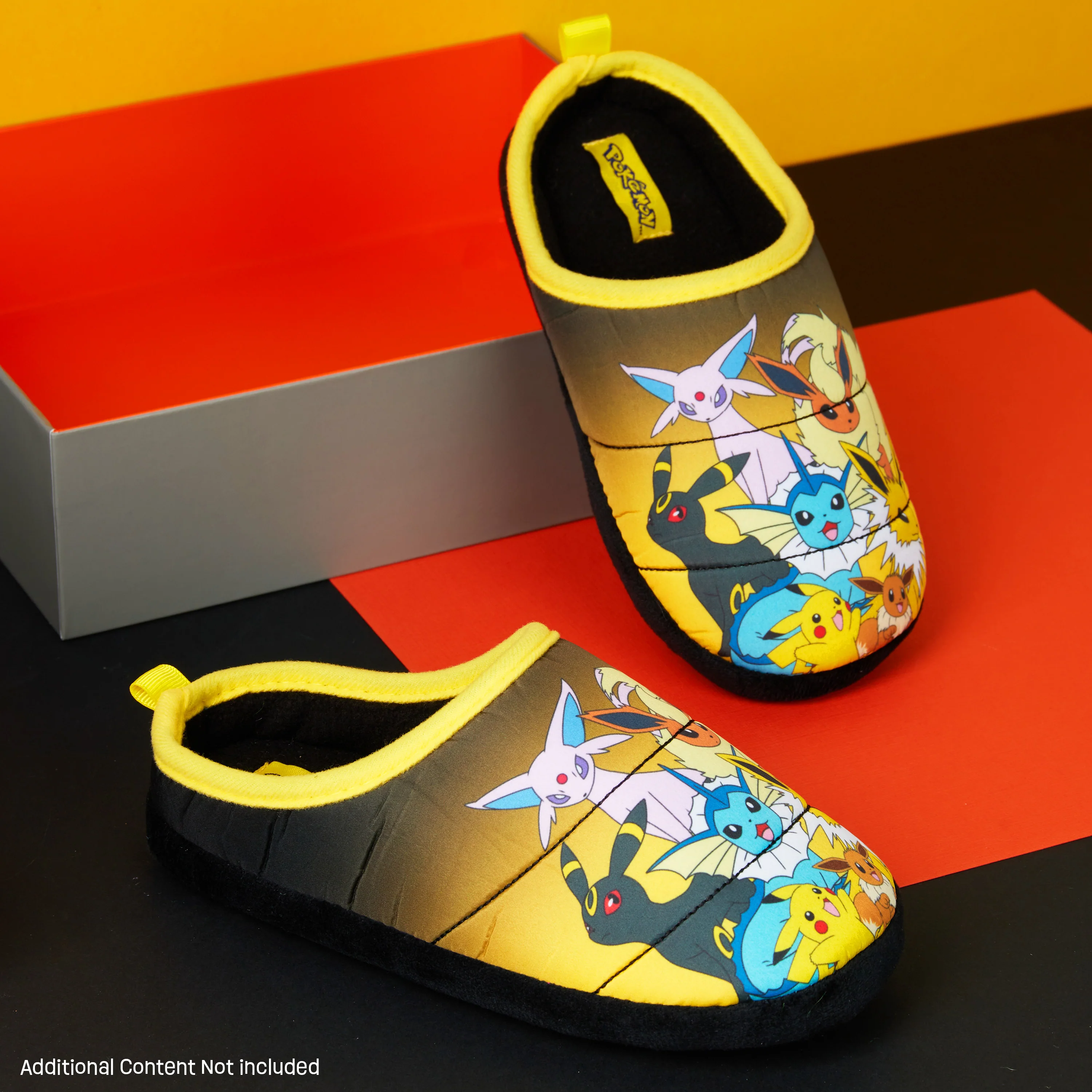 Pokemon Boys Slippers, Cosy Slip on House Shoes with Non Slip Sole - Gifts for Gamers - Image 2