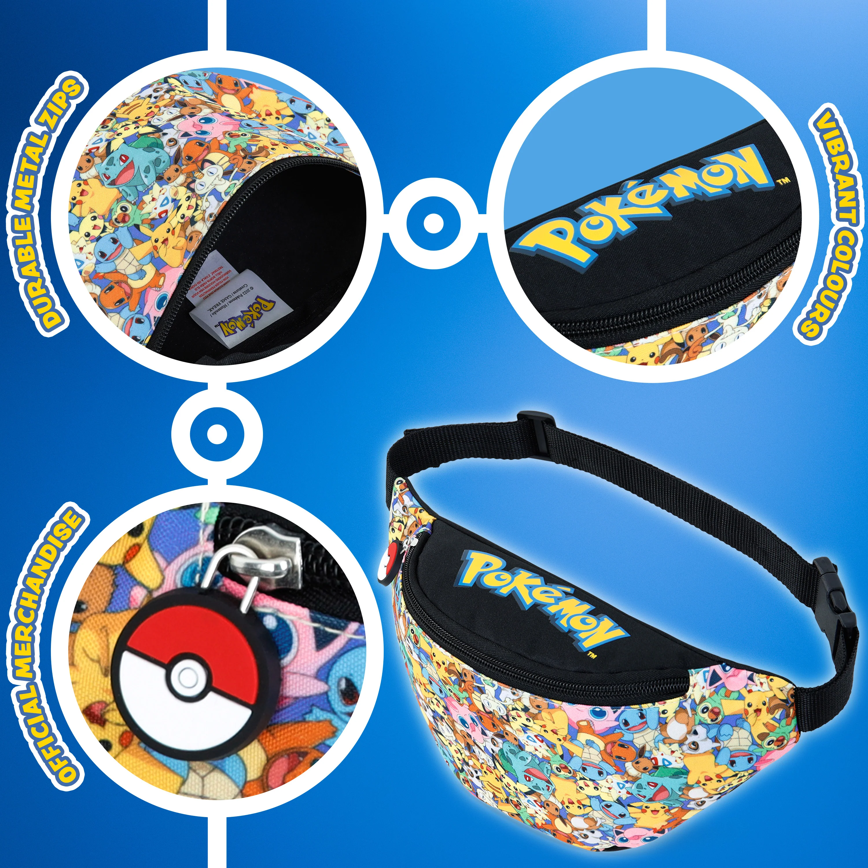 Pokemon Bum Bag for Boys and Girls - Image 4