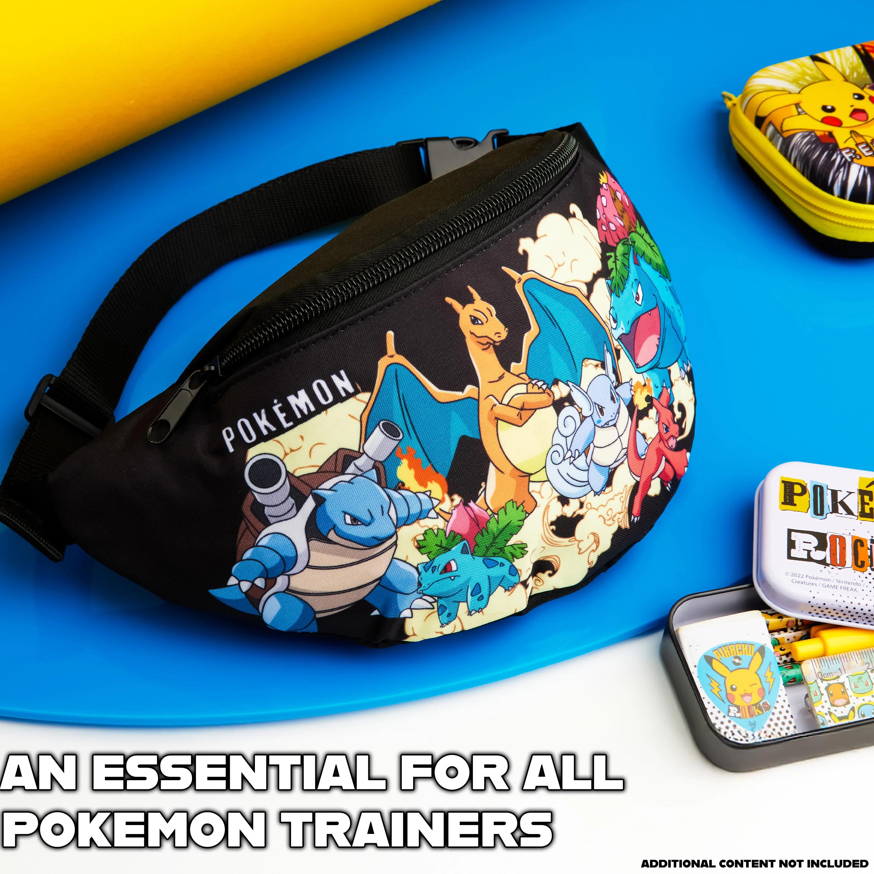 Pokemon Bum Bag for Kids Teenagers Fanny Pack Waist Bag Travel Pouch Lightweight for Travel Sports Holiday School Anime Gifts for Boys - Image 5