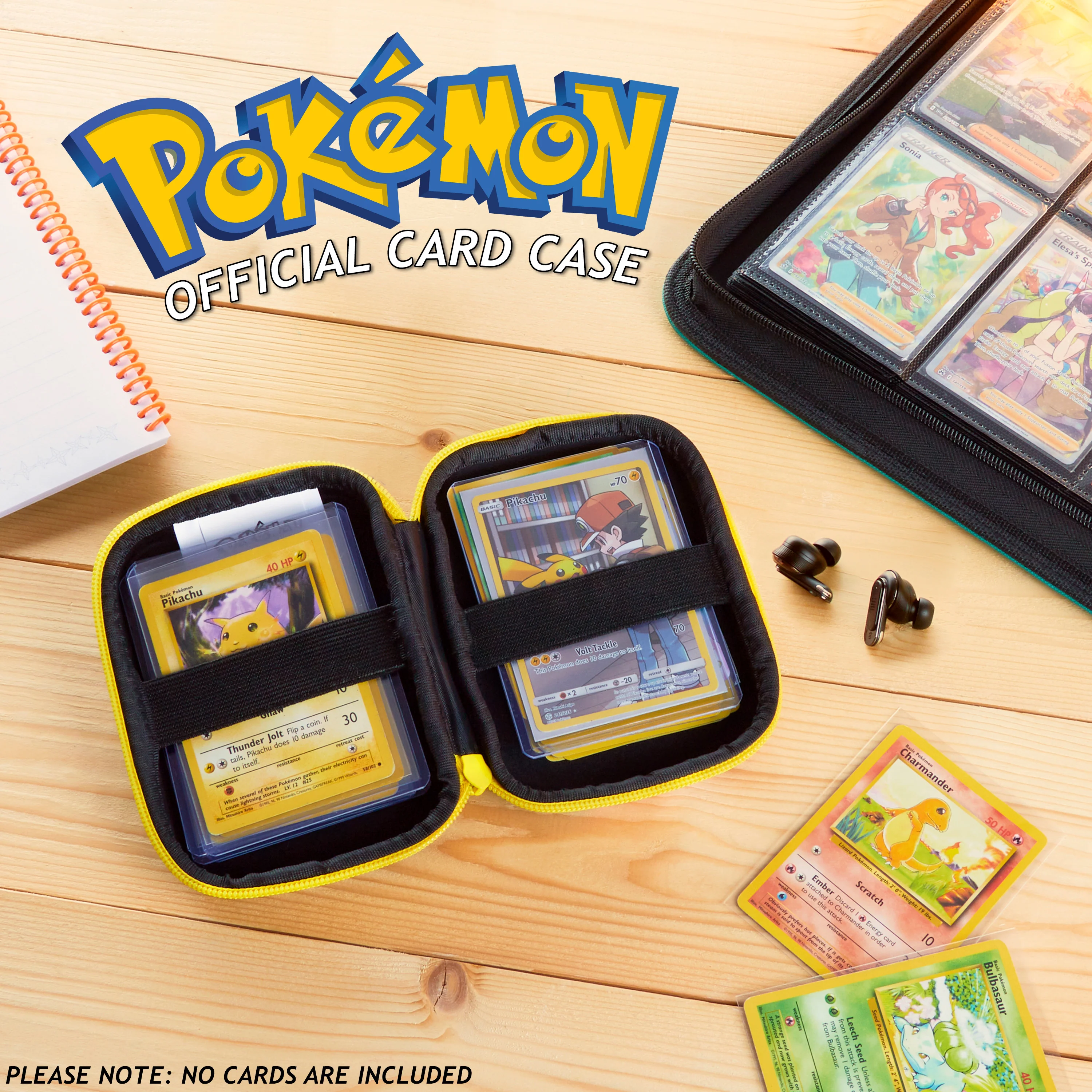 Pokemon Card Box, Playing Card Case Travel Storage Case Holds 200+ Cards - Image 3