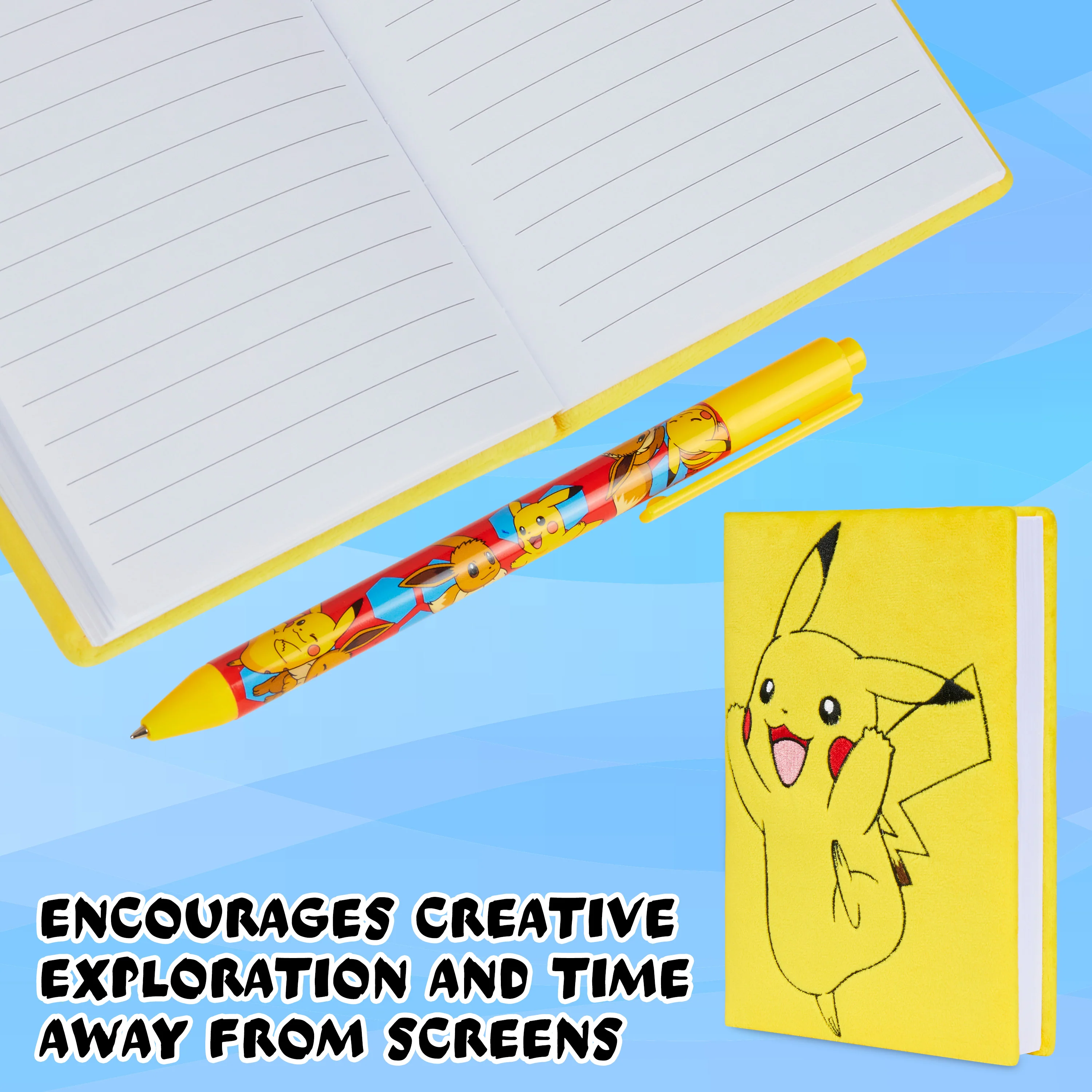 Pokemon Filled Pencil Case for Kids, Pikachu Filled Pencil Case Stationery Set - Anime Gifts - Image 5