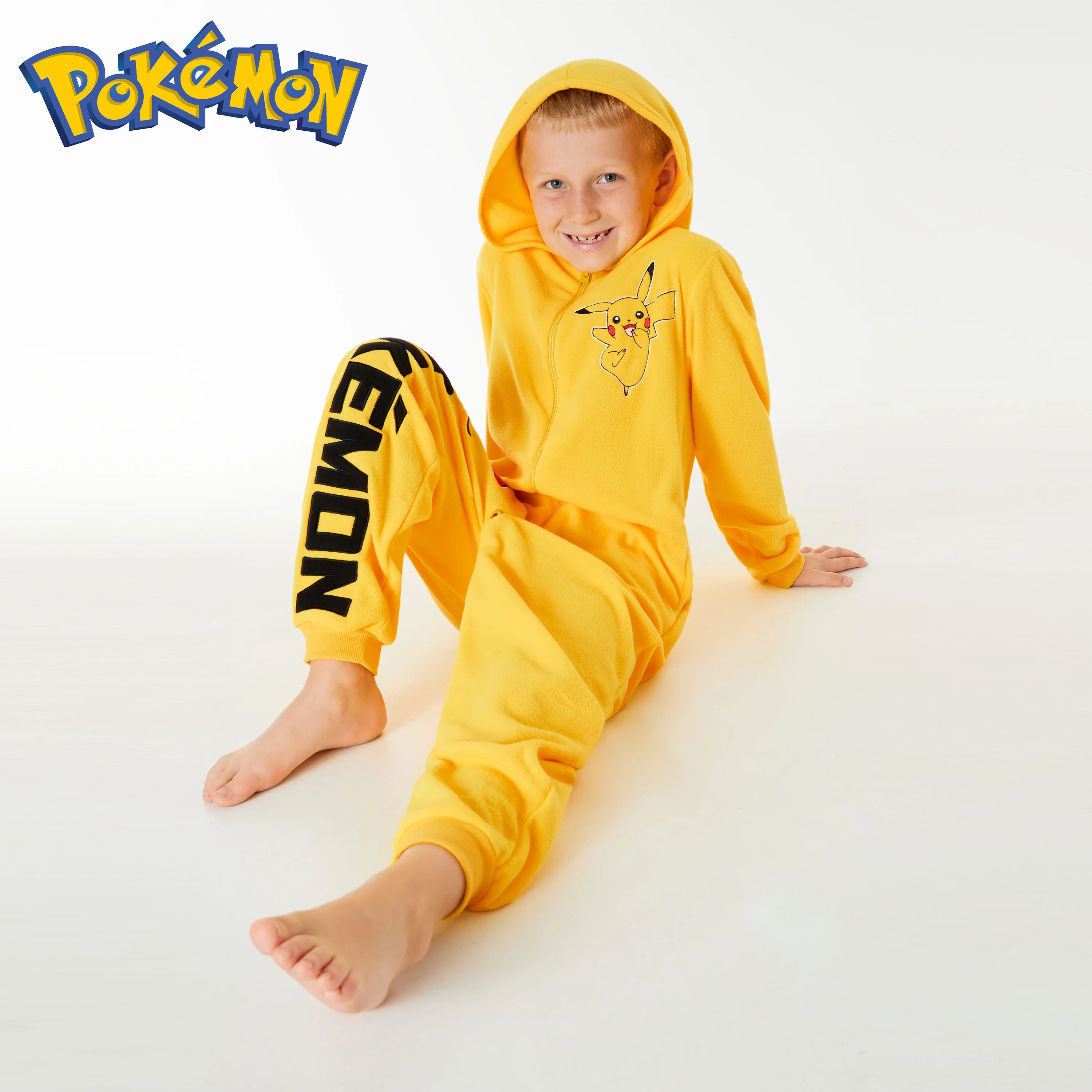 Pokemon Fleece Onesie for Boys - Pokemon Comfy Loungewear - Image 4