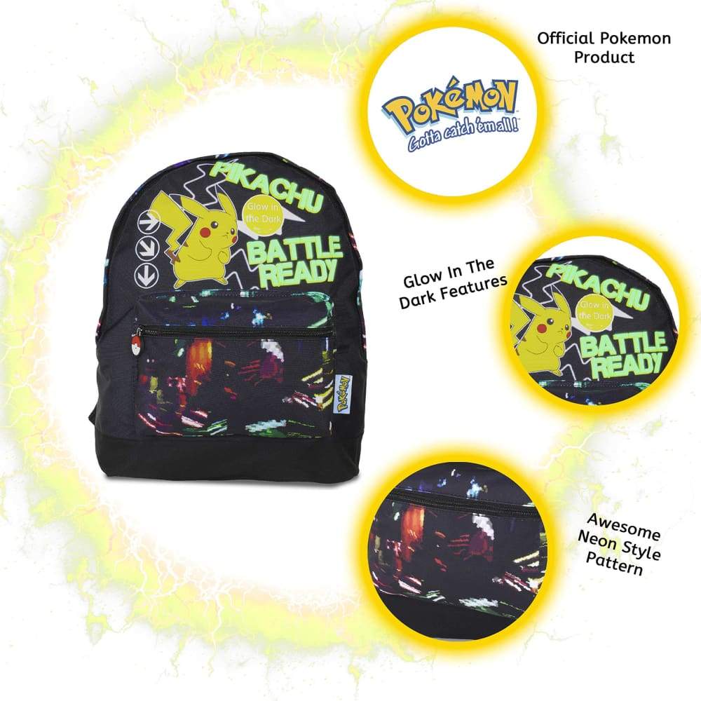 Pokémon Pikachu Kids School Bag - Image 3
