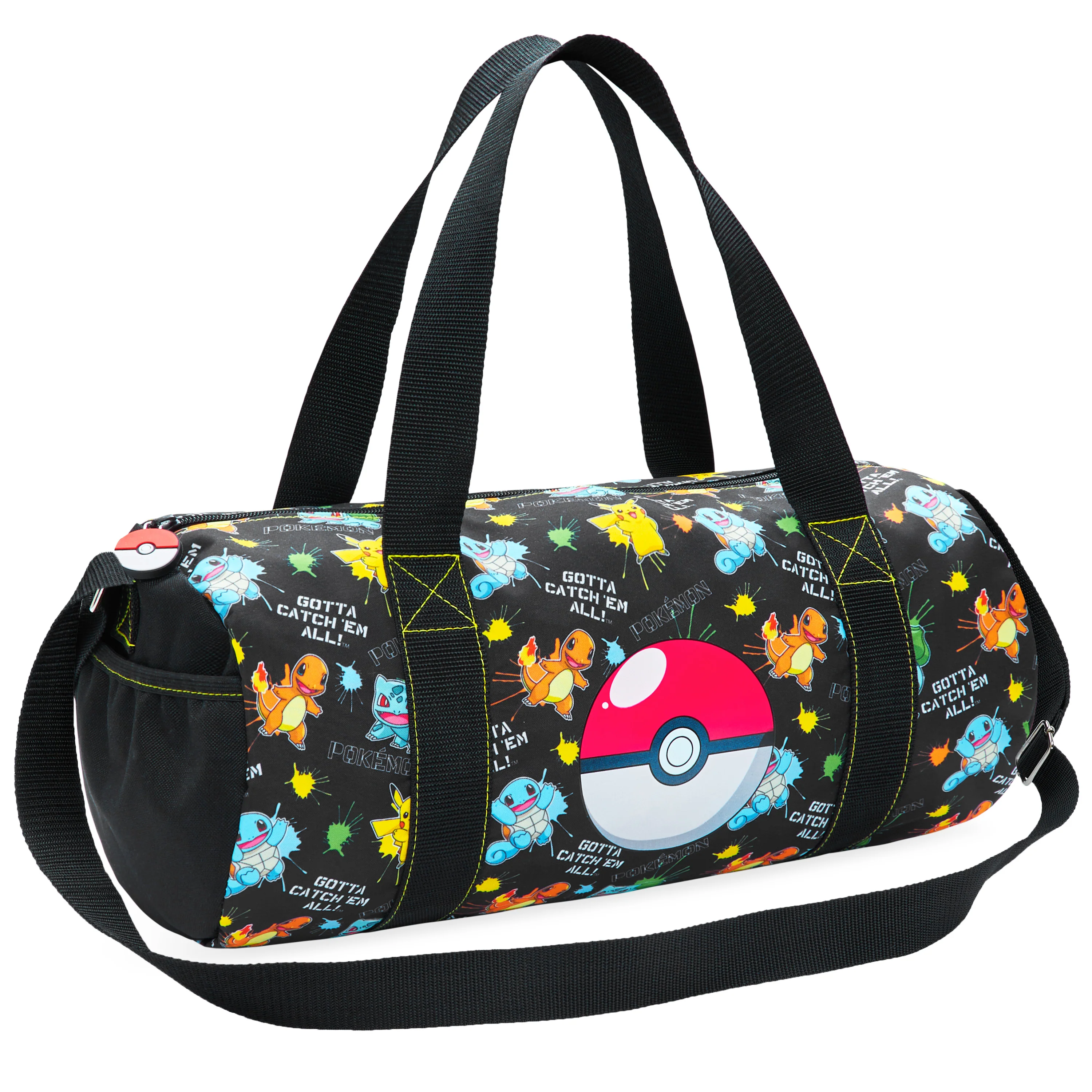 Pokemon Gym Bag for Kids, Pikachu Boys Duffle Bag Large Holdall