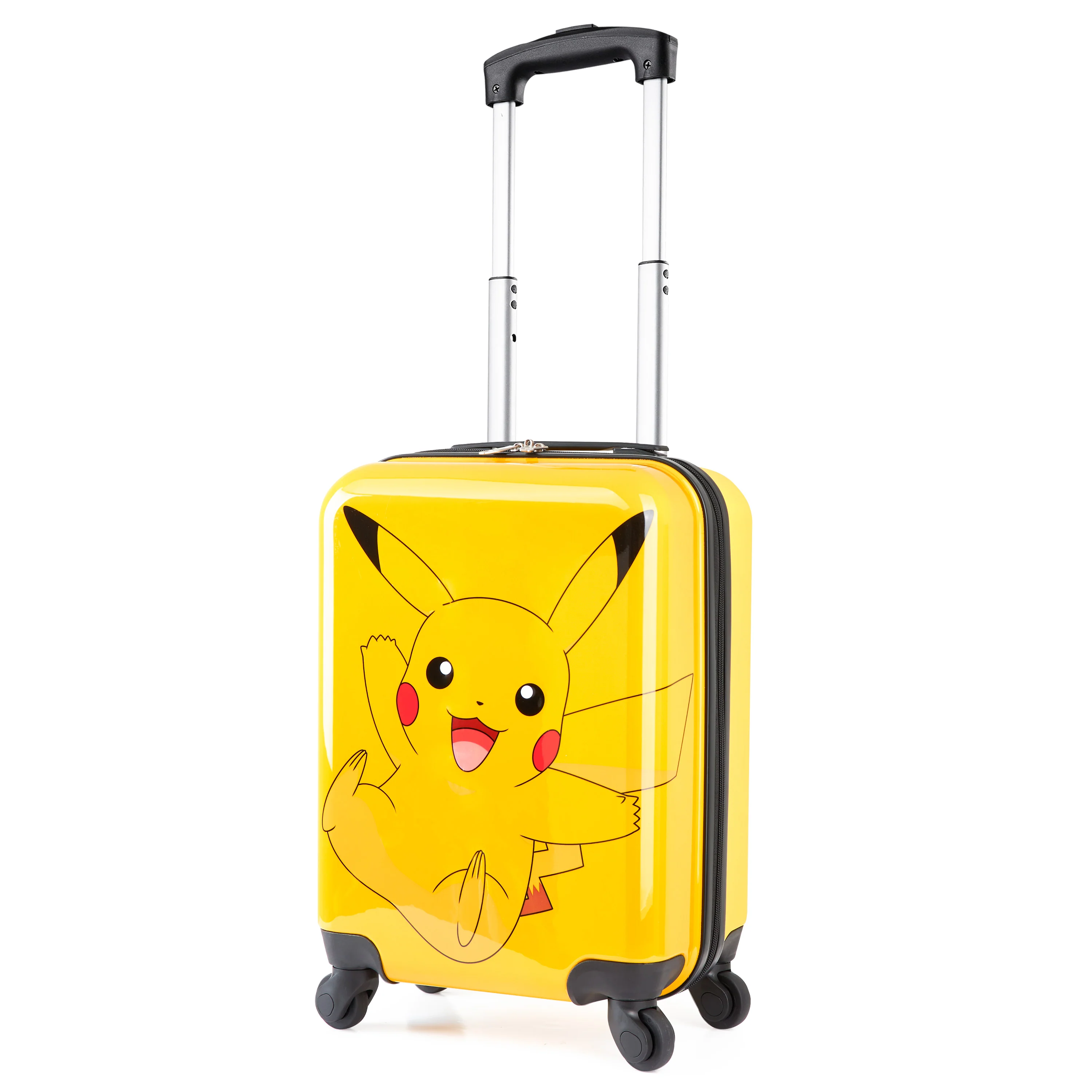 Pokemon Kids Suitcase with Wheels Carry On Travel Bag with Handle