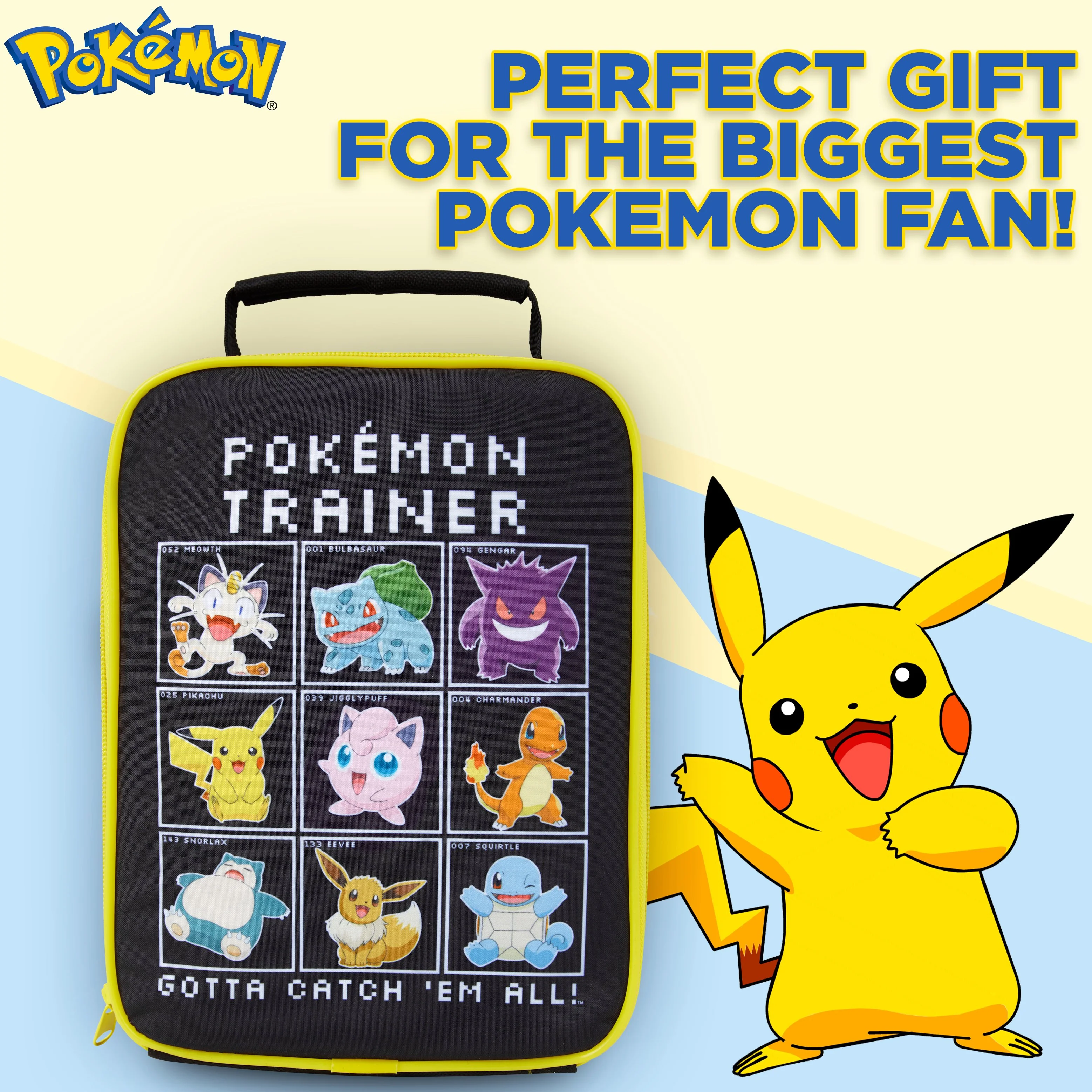 Pokemon Lunch Box, Lunch Bags for Kids, Insulated Lunch Boxes for School - Image 4