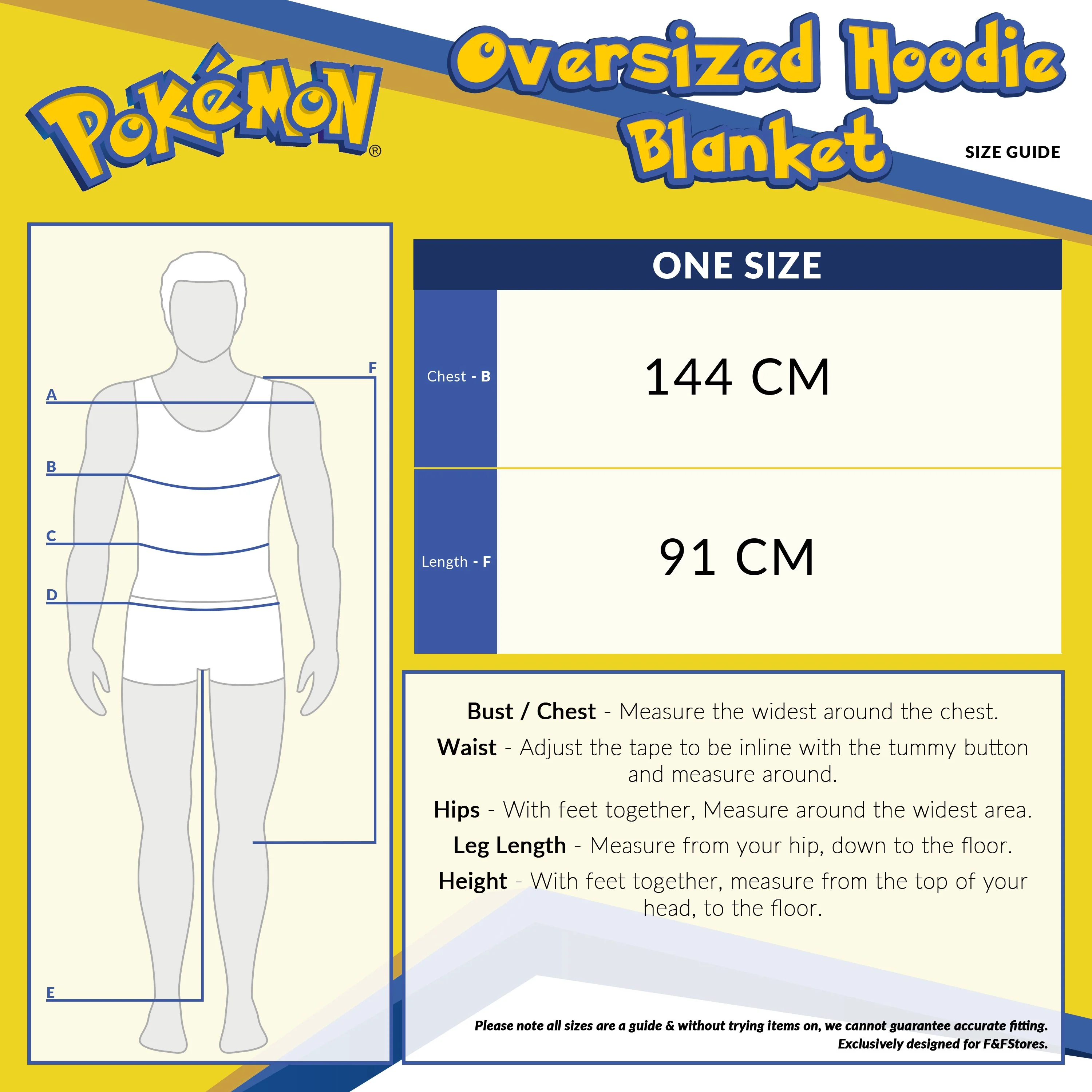 Pokemon Oversized Blanket Hoodie for Men - Pikachu Wearable Blanket - Image 7