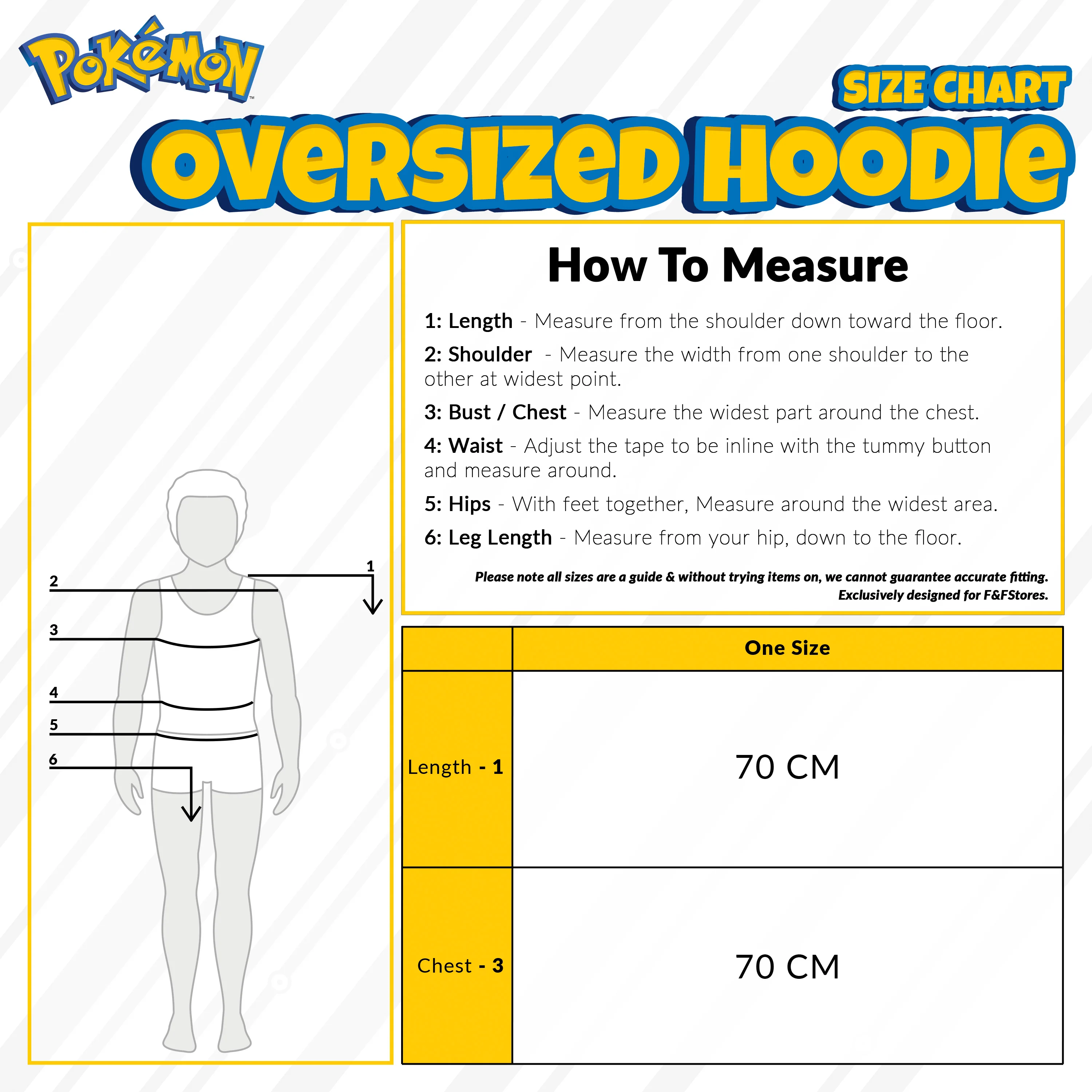 Pokemon Oversized Hoodie Blanket for Kids, Pikachu Gifts for Boys (Black Aop) - Image 7