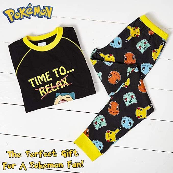 Pokemon Pyjama for Boys - 2 Piece Set with Long Sleeve - Image 4