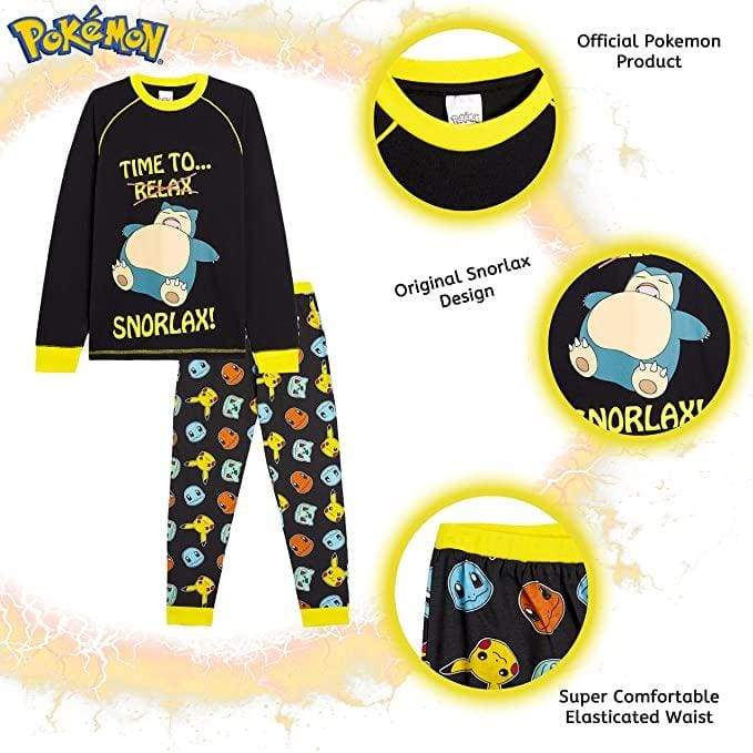 Pokemon Pyjama for Boys - 2 Piece Set with Long Sleeve - Image 6