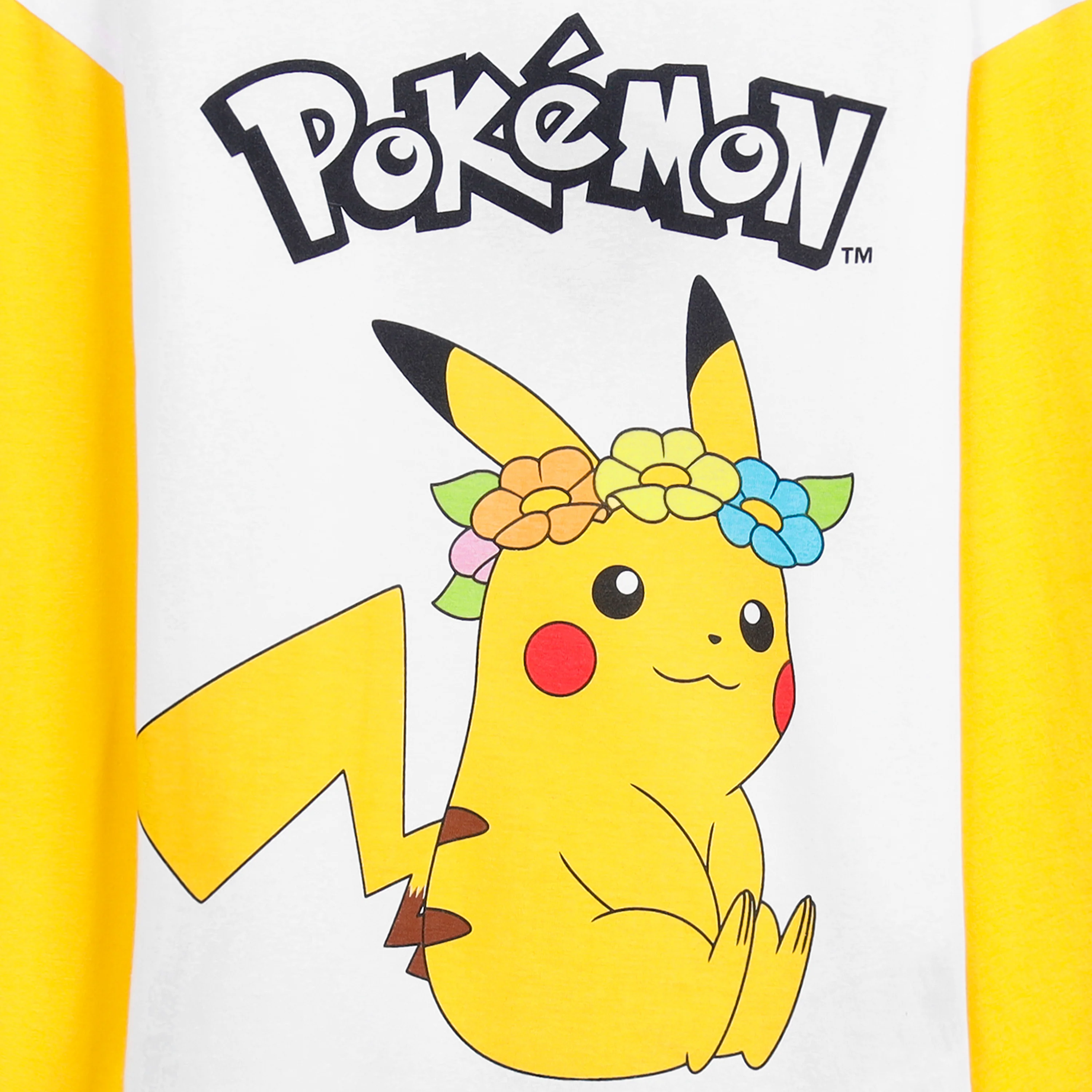 Pokemon Pyjamas for Girls, Pikachu Loungewear Set - Image 3