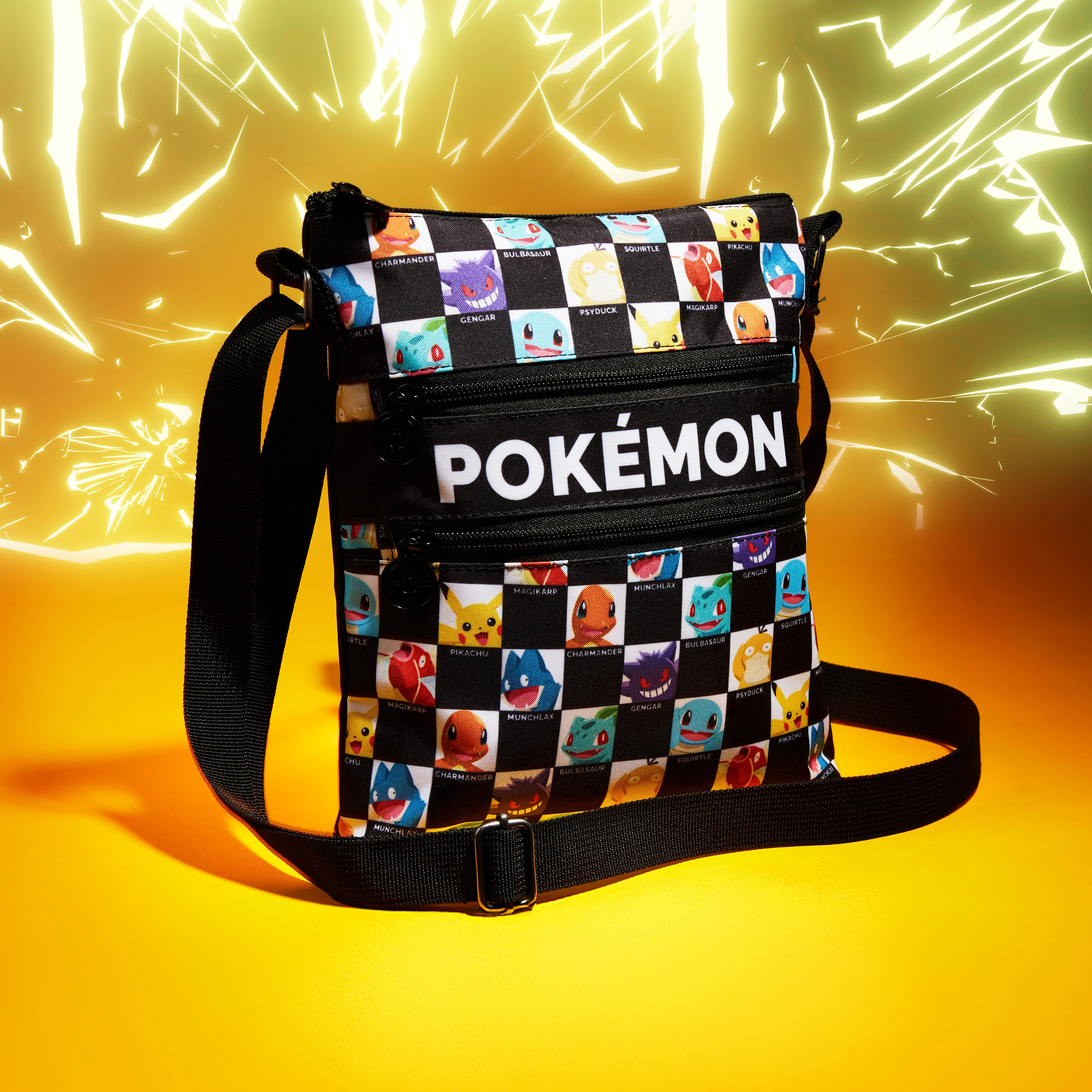 Pokemon Shoulder Bag for Kids & Teens Anime Cross Body Bag Pikachu Gengar Small Bag for Shopping Travel Holiday School for Phone Wallet Gifts for Kids - Image 5